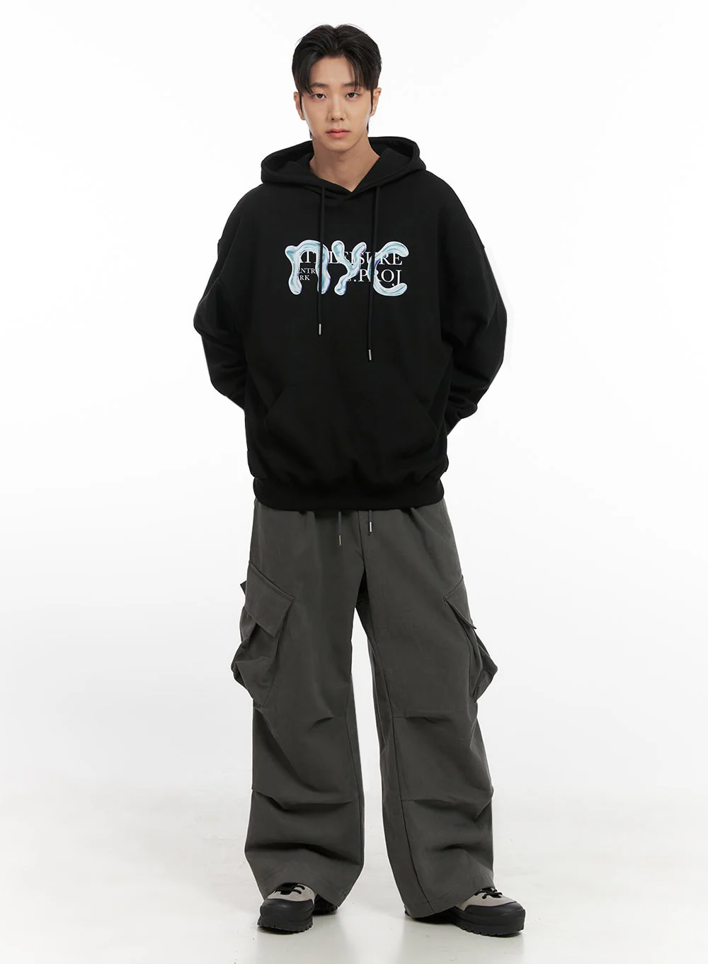 Men's Graphic Hooded Sweatshirt ID406 - Image 2