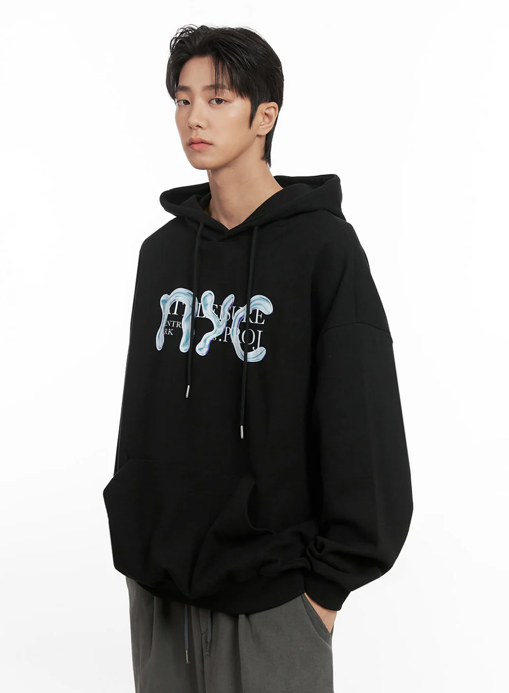 Men's Graphic Hooded Sweatshirt ID406 - Image 4