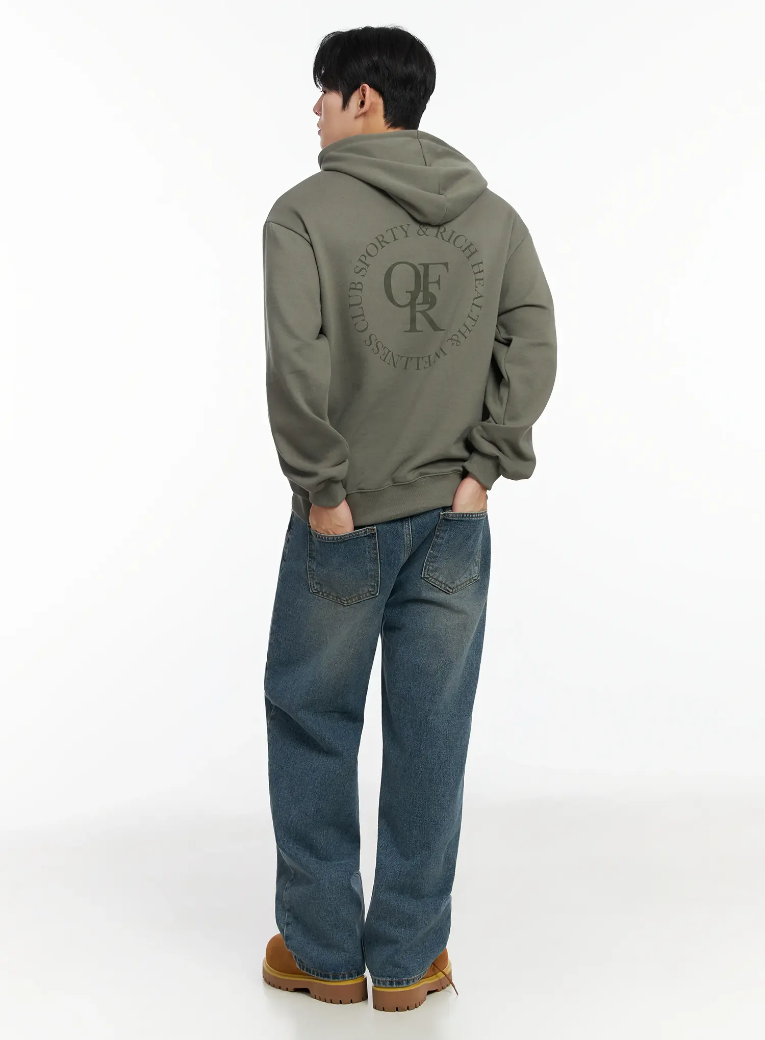 Men's Graphic Hoodie IF516 - Image 7