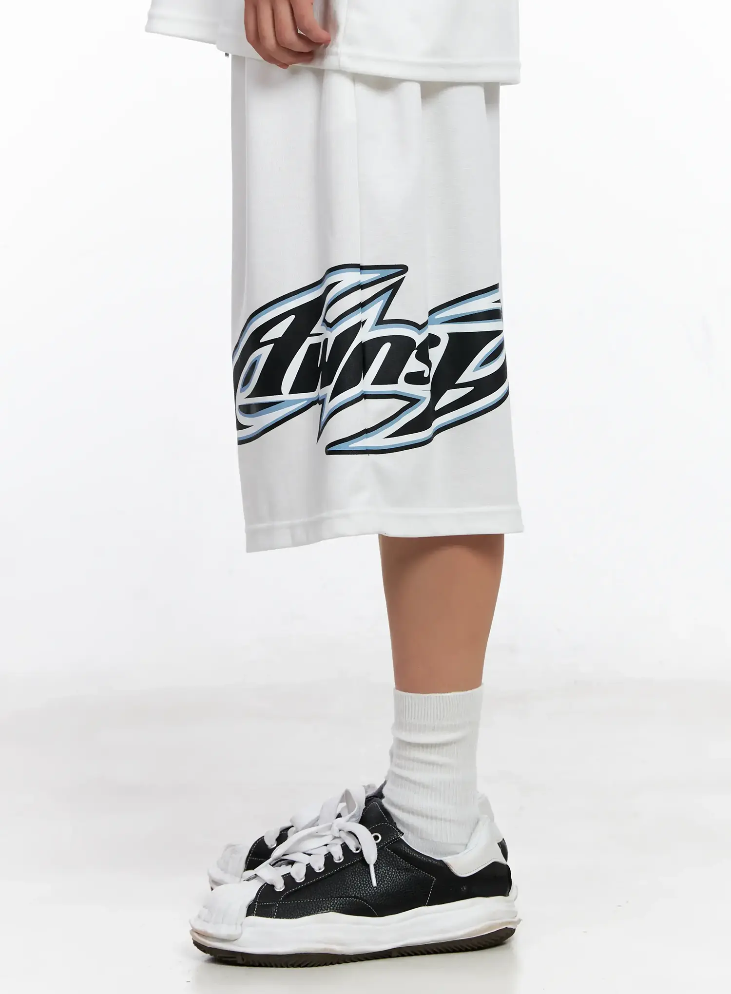 Men's Graphic Logo Athletic Shorts IG508 - Image 5