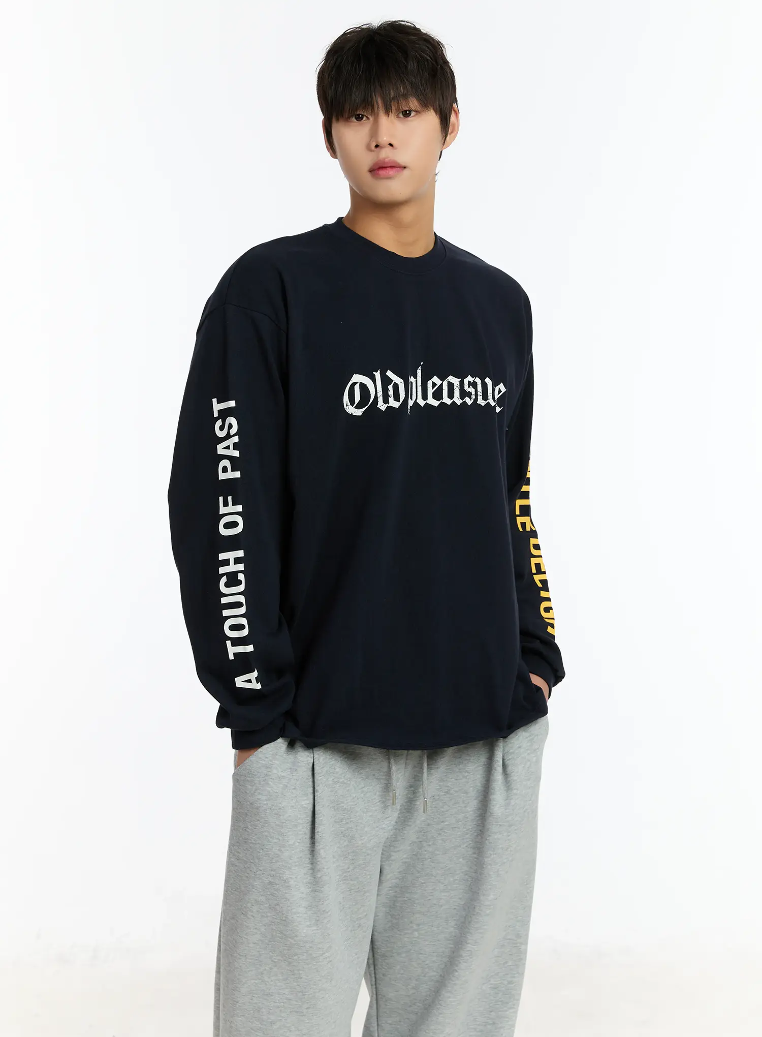 Men's Graphic Long Sleeve Tee IM502 - Image 6