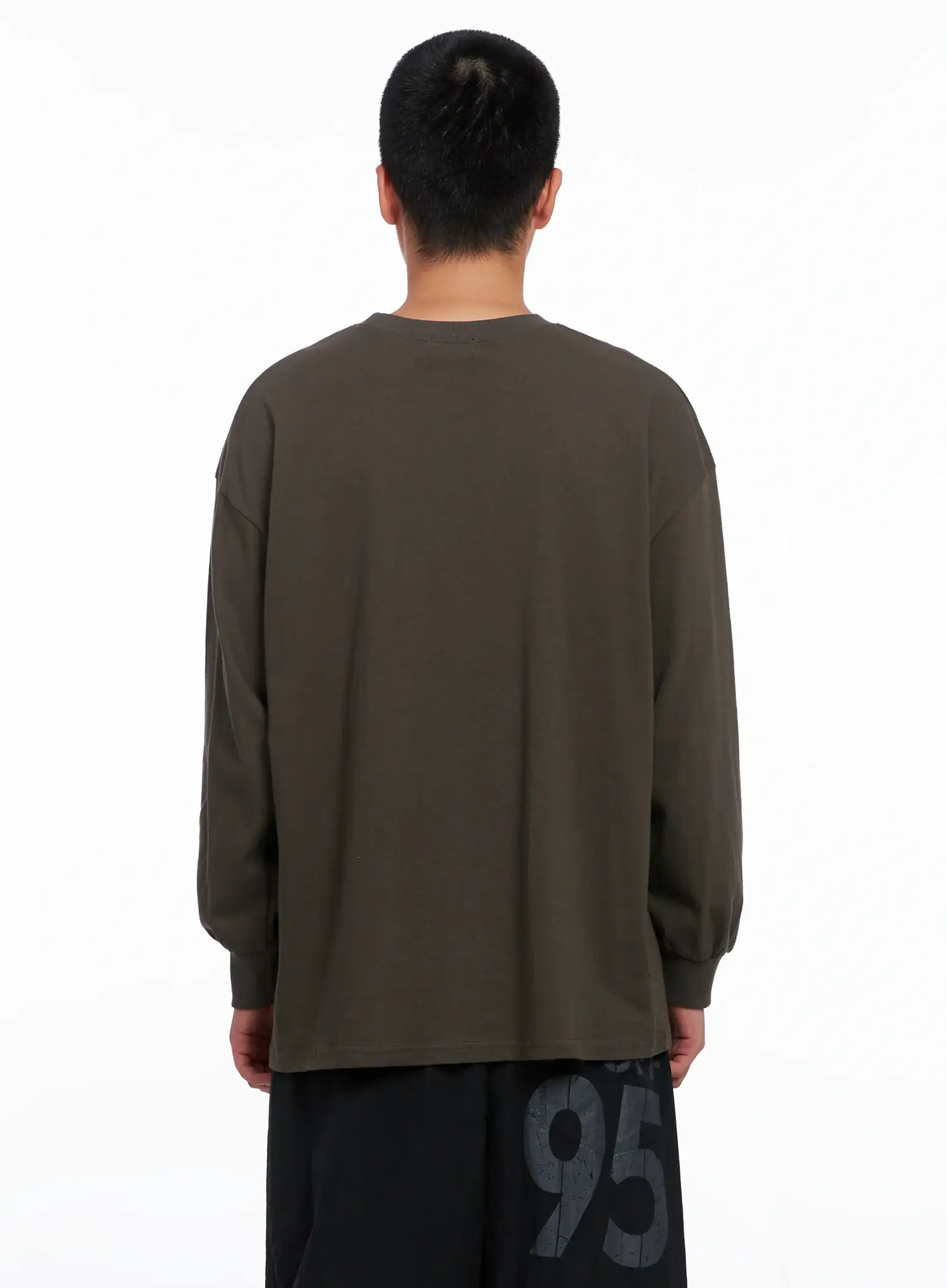 Men's Graphic Long Sleeve Tee IS509 - Image 6