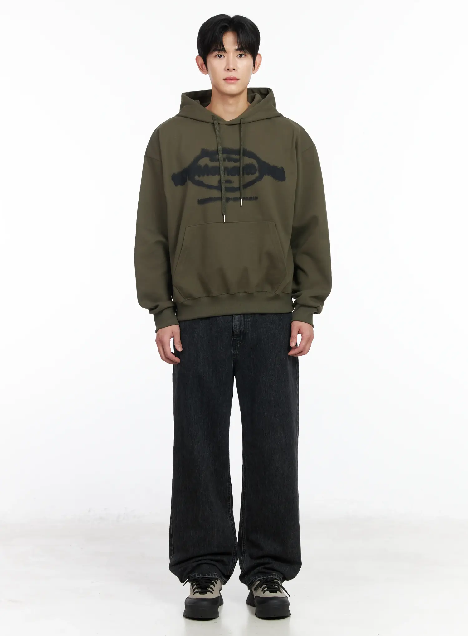 Men's Graphic Print Hoodie IM518 - Image 3