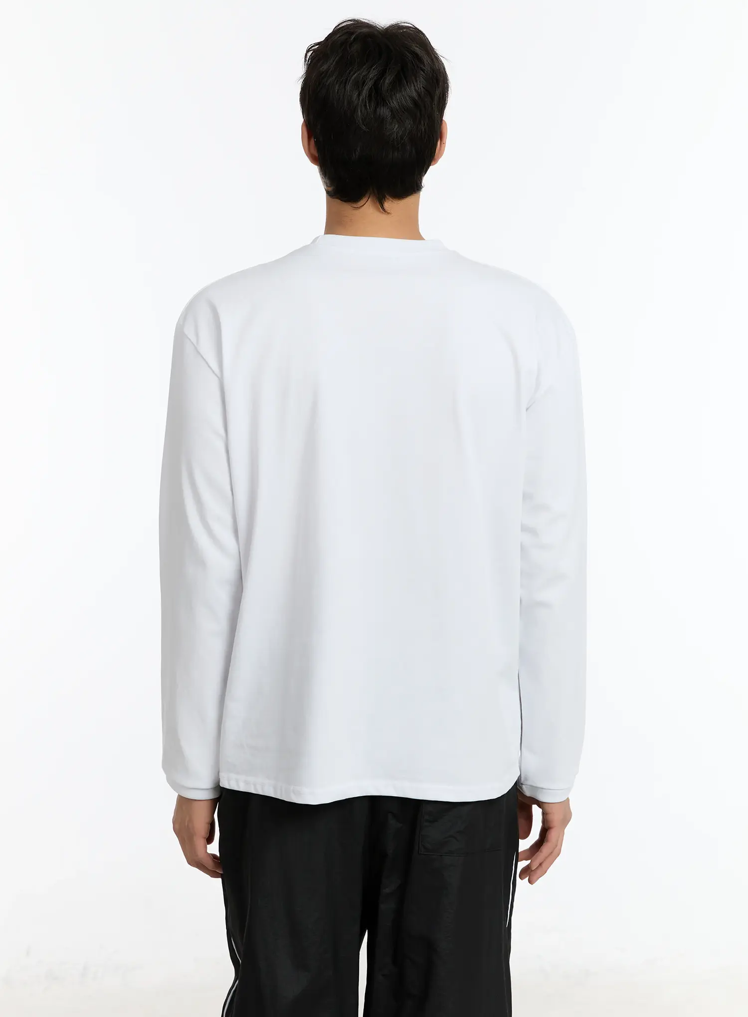 Men's Graphic Print Long Sleeve Tee IM503 - Image 5