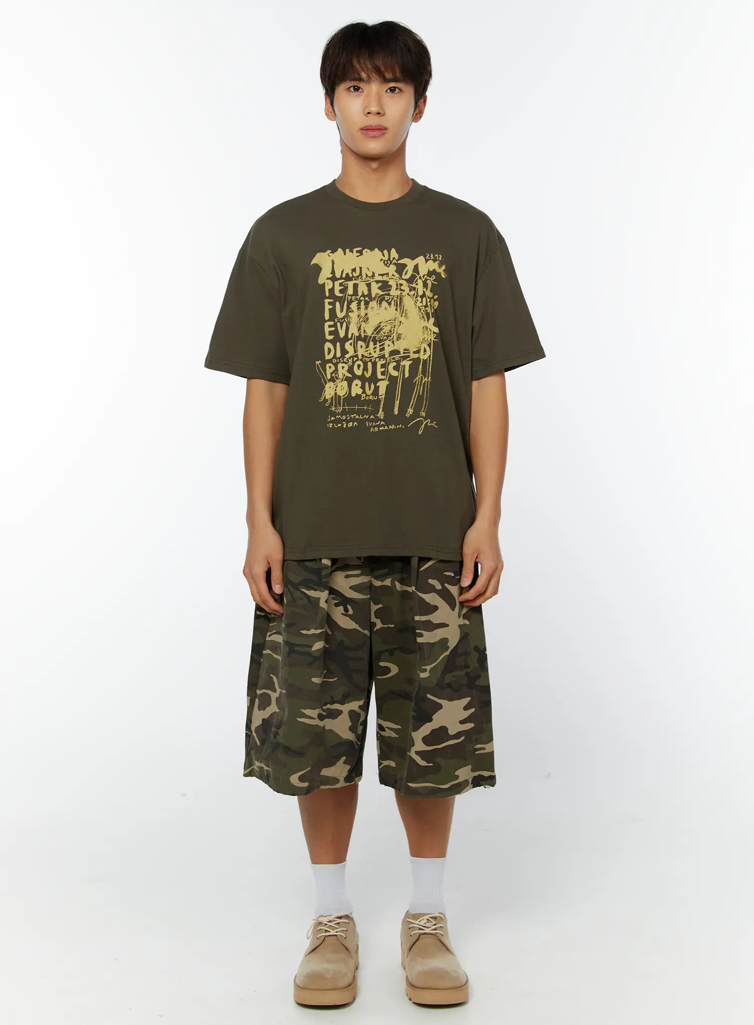 Men's Graphic Print Tee IY514 - Image 3
