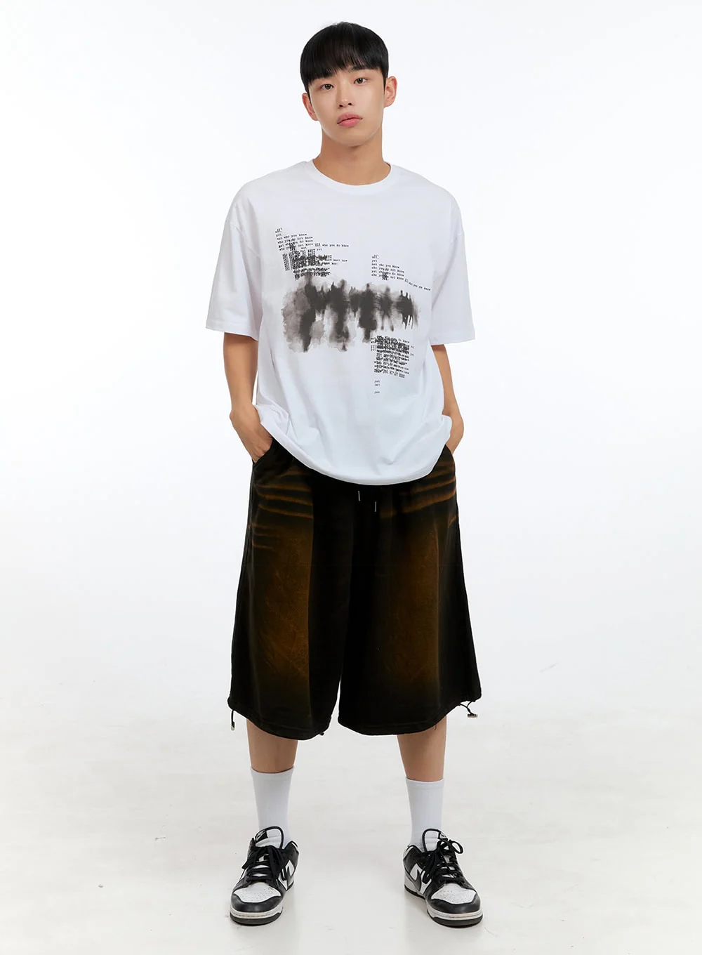 Men's Graphic Round Neck Cotton Tee IG416 - Image 3