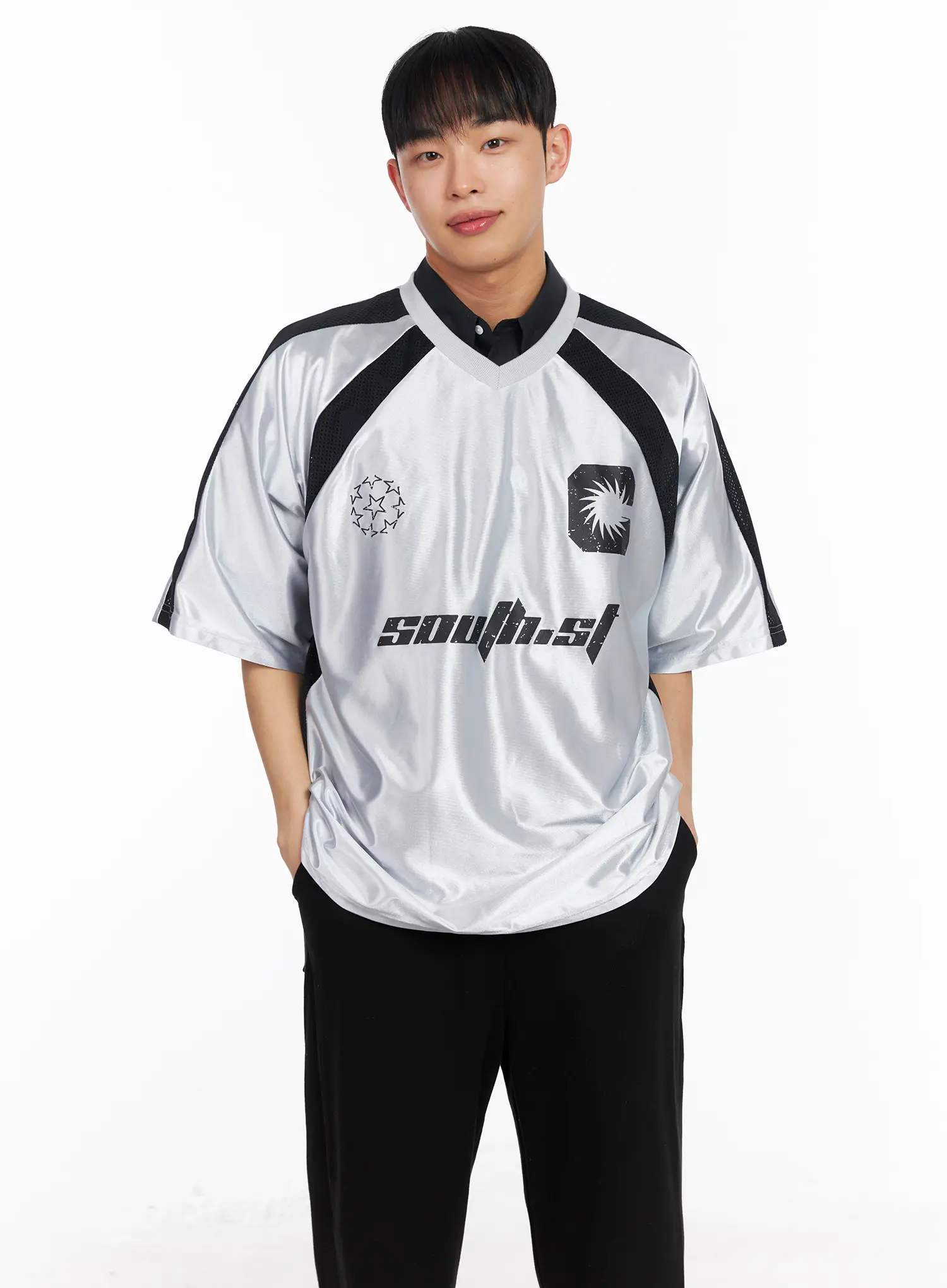 Men's Graphic Rugby Style T-Shirt IA501 - Image 8