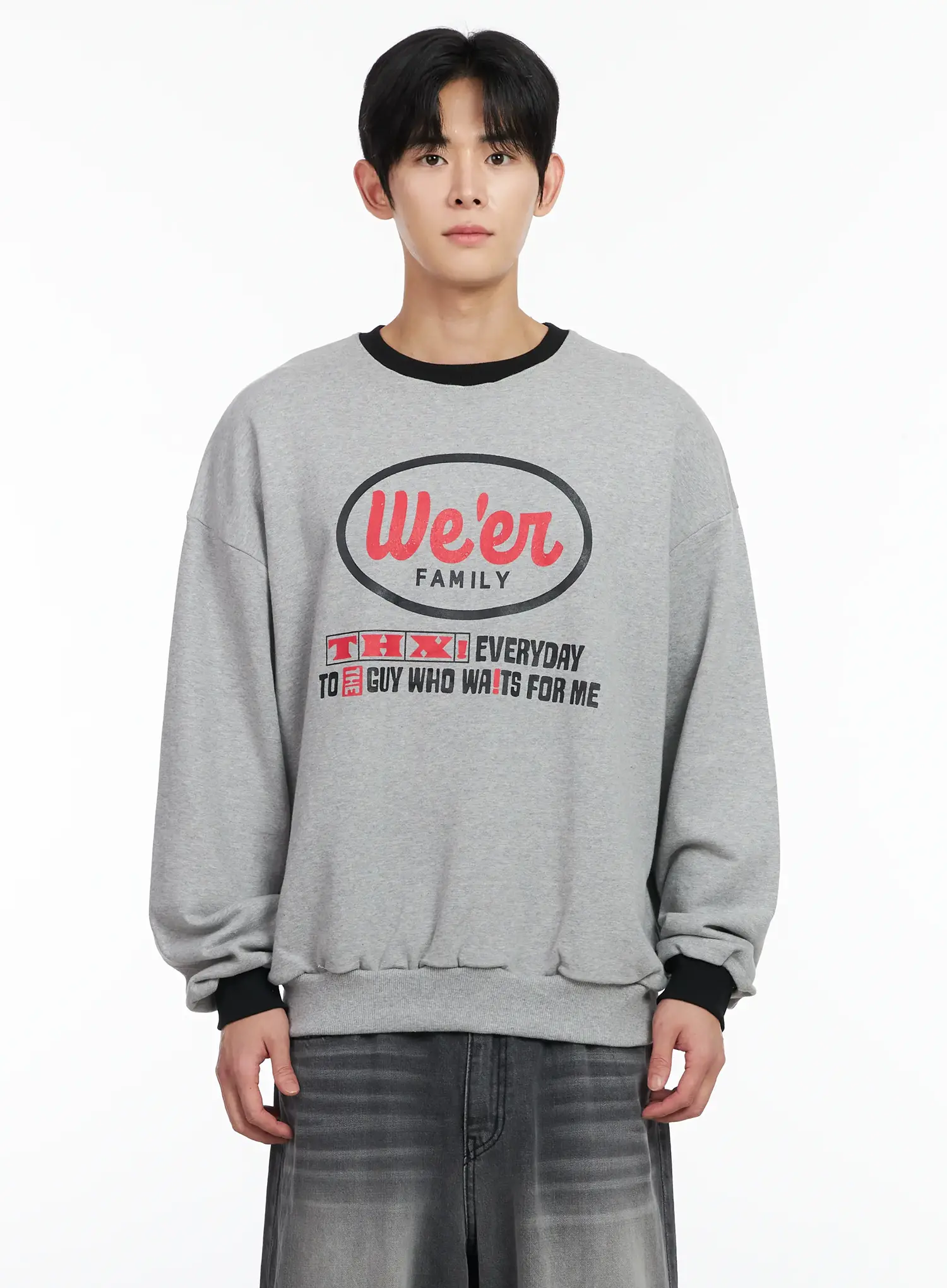 Men's Graphic Sweatshirt IM523 - Image 10