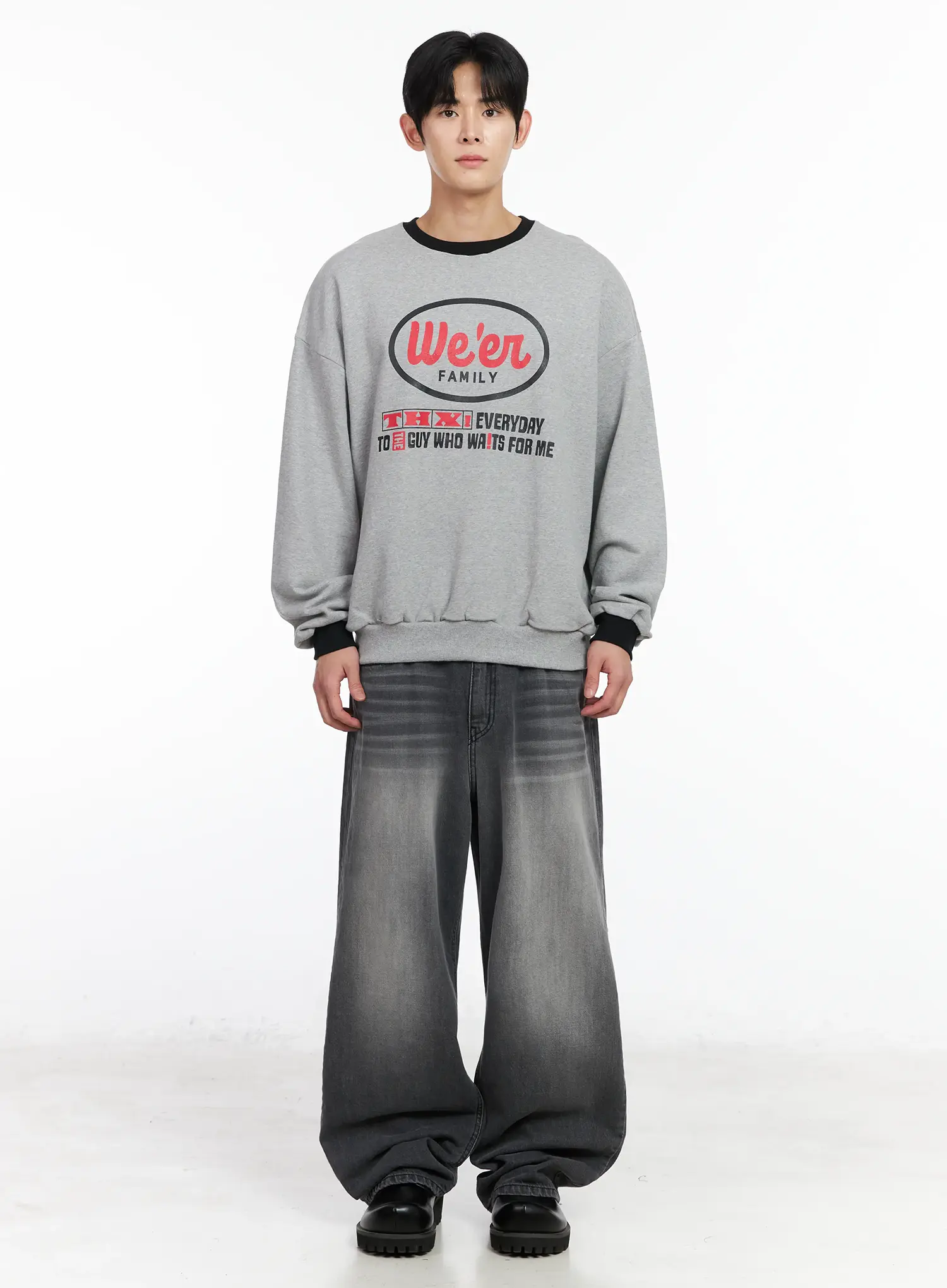 Men's Graphic Sweatshirt IM523 - Image 3