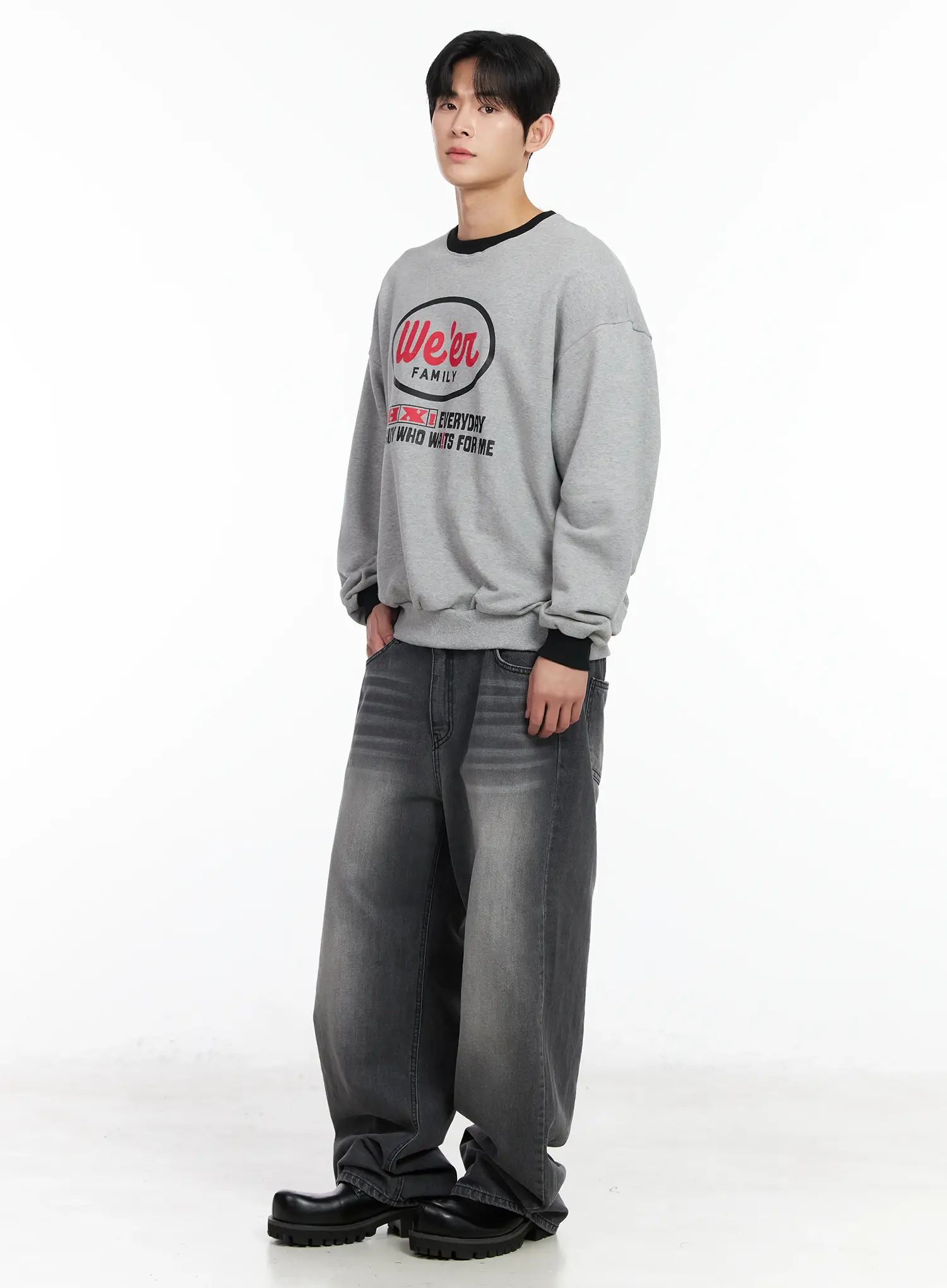 Men's Graphic Sweatshirt IM523 - Image 8