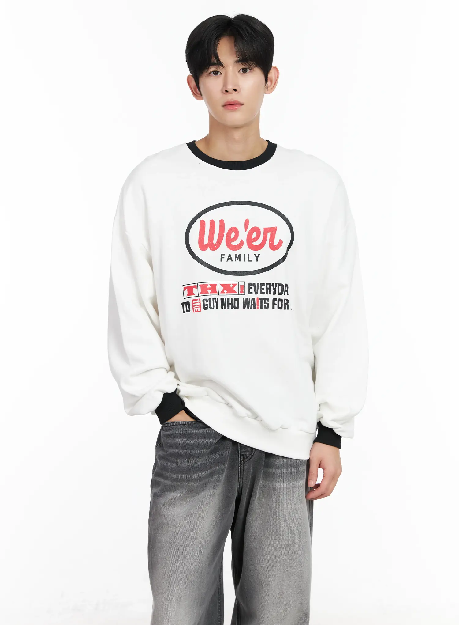 Men's Graphic Sweatshirt IM523 - Image 9