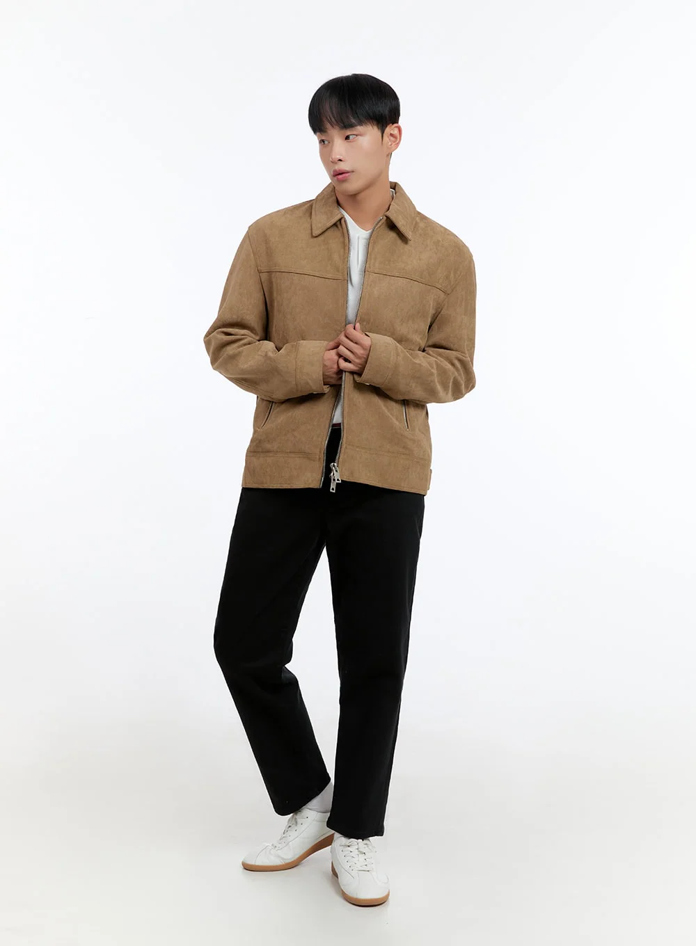 Men's Henley Neck Long Sleeve Tee IS413 - Image 7