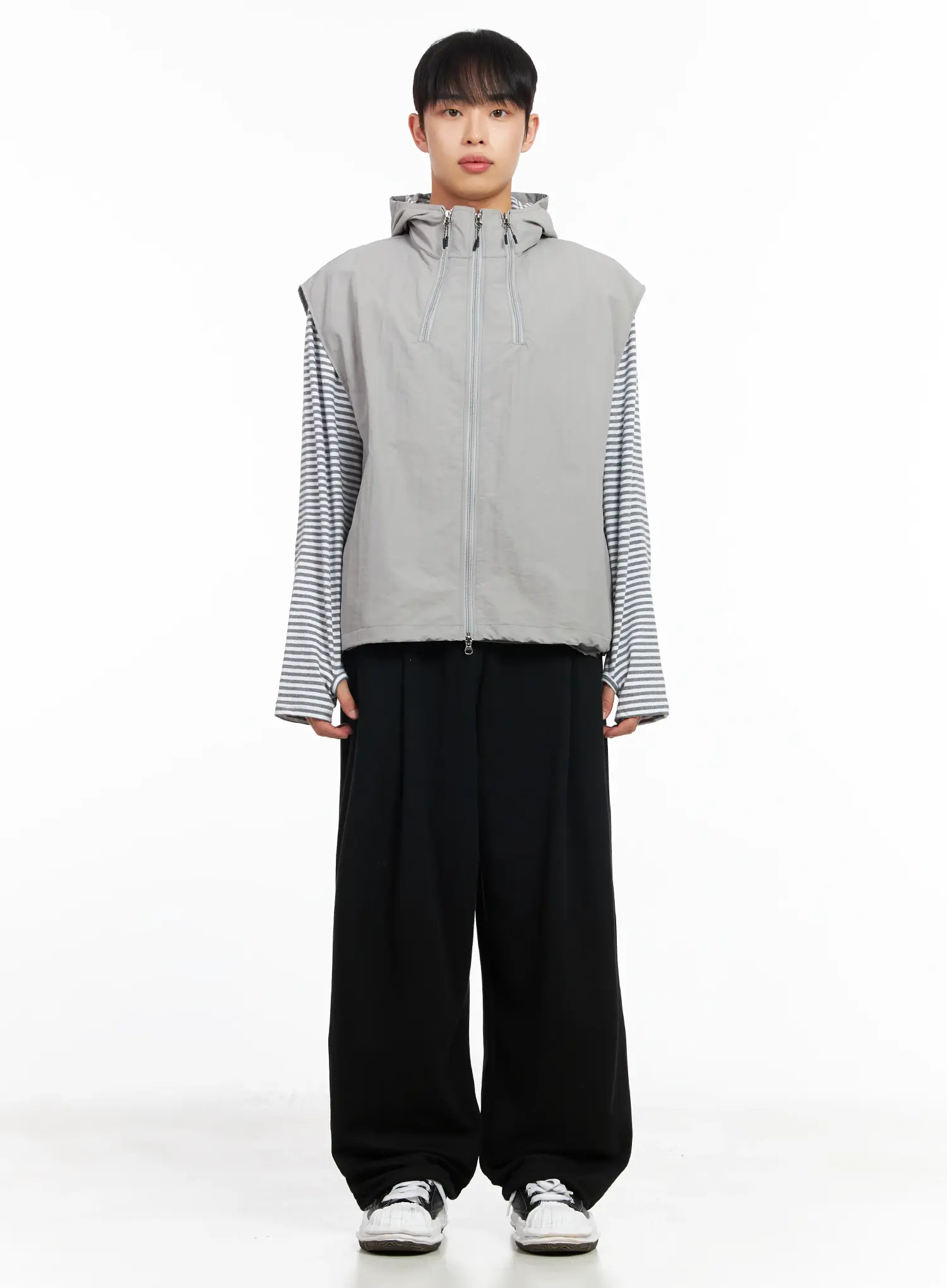 Men's Hooded Vest IM516 - Image 4
