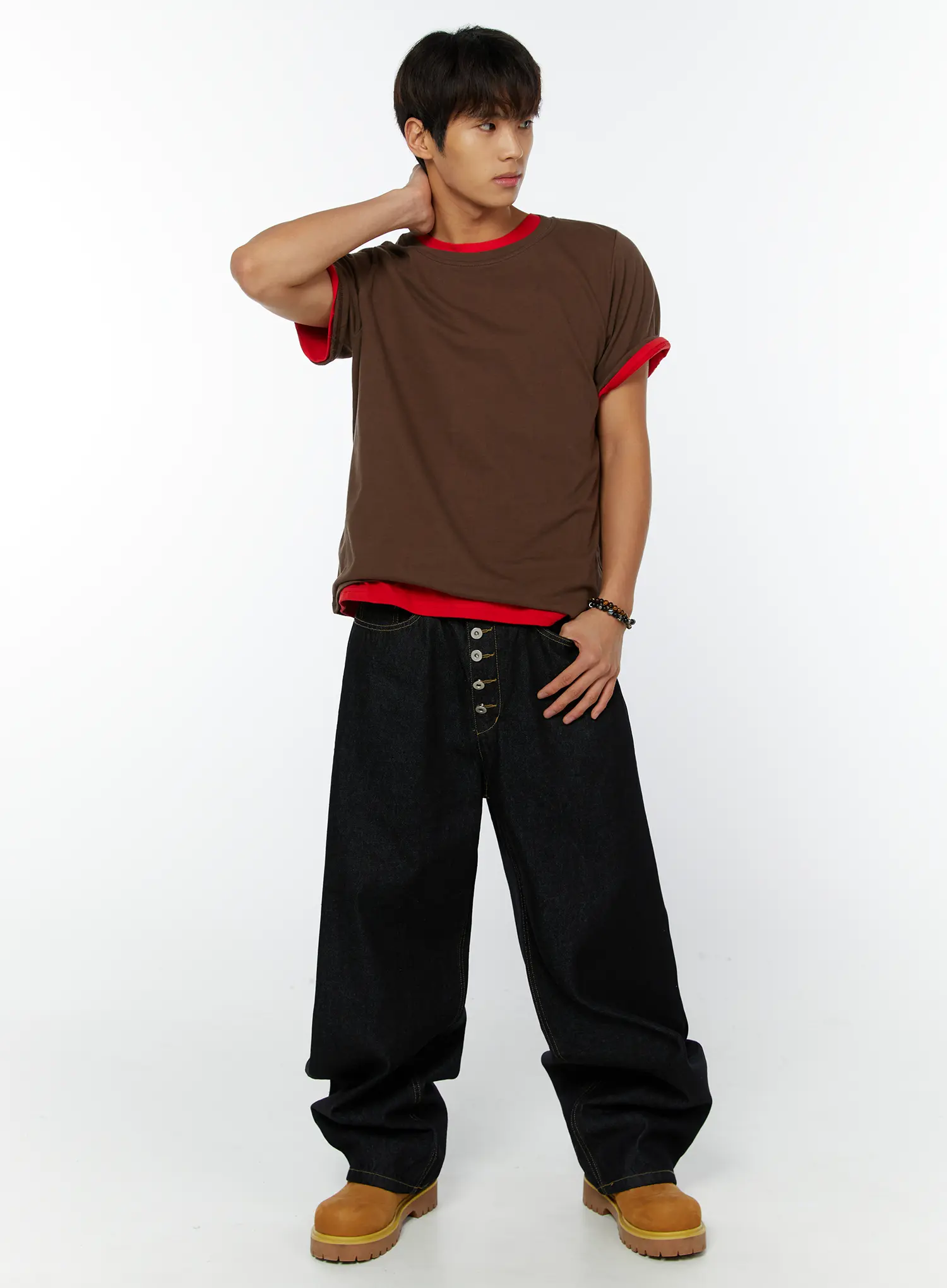 Men's Layered T-Shirt IY508