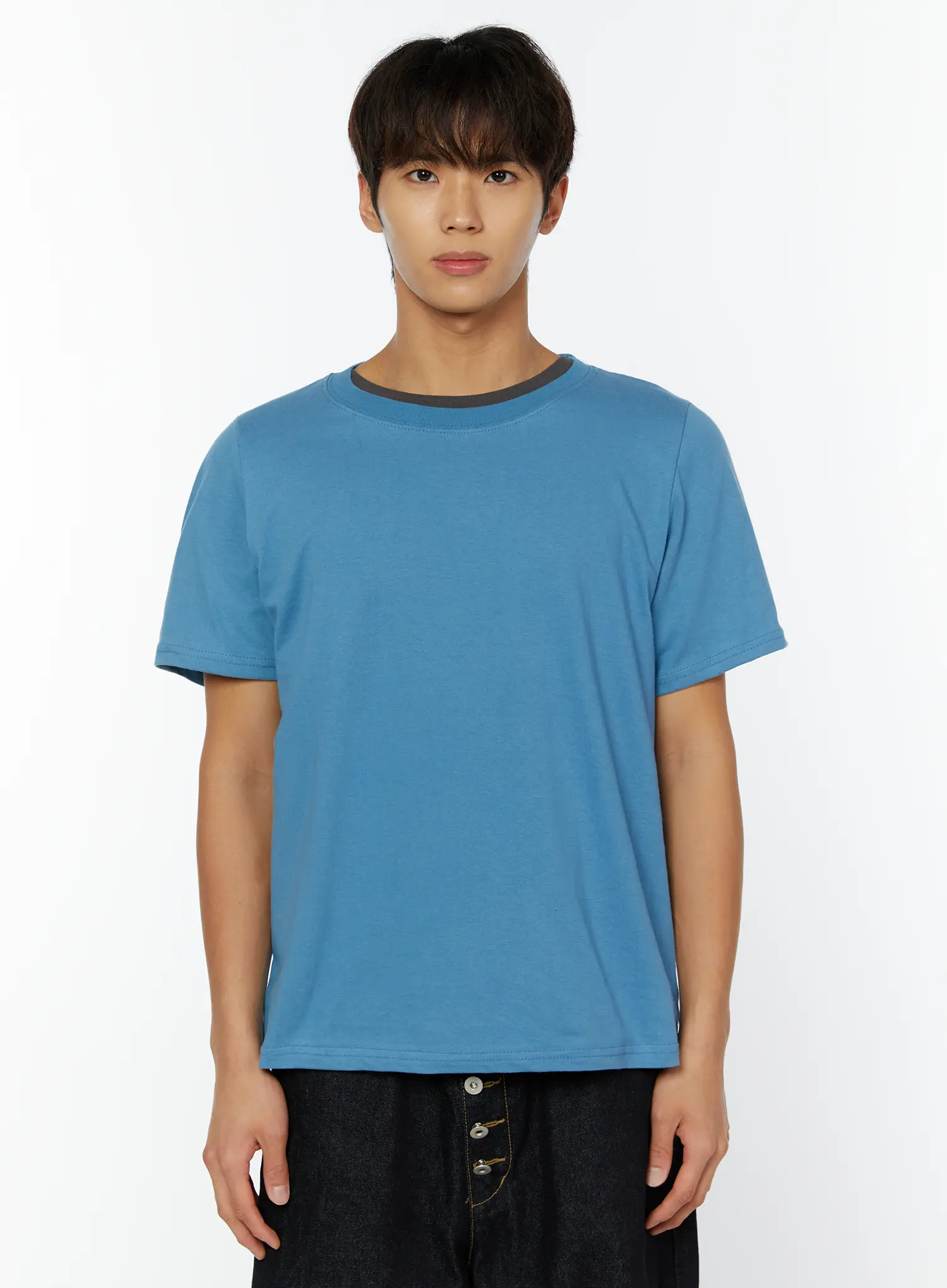 Men's Layered T-Shirt IY508 - Image 17