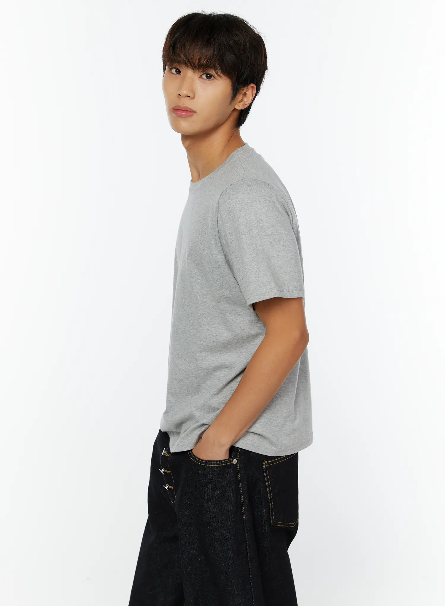 Men's Layered T-Shirt IY508 - Image 9
