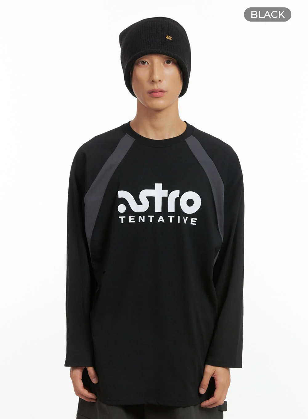 Men's Letter Print Long Sleeve Shirt IO417 - Image 10