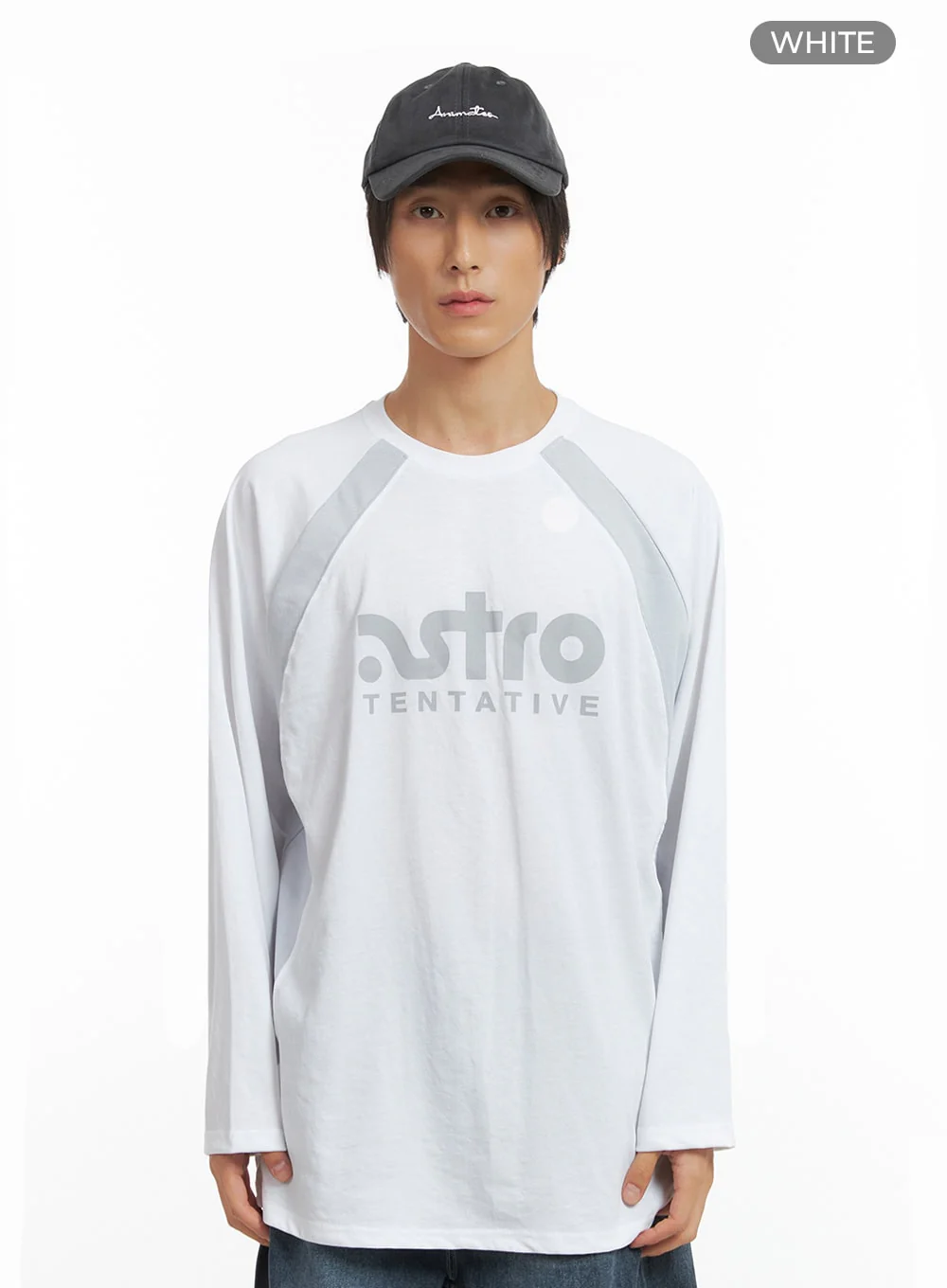 Men's Letter Print Long Sleeve Shirt IO417 - Image 11