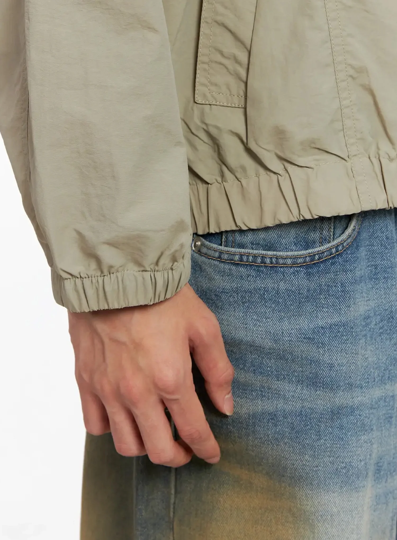 Men's Lightweight Windbreaker IO516 - Image 7