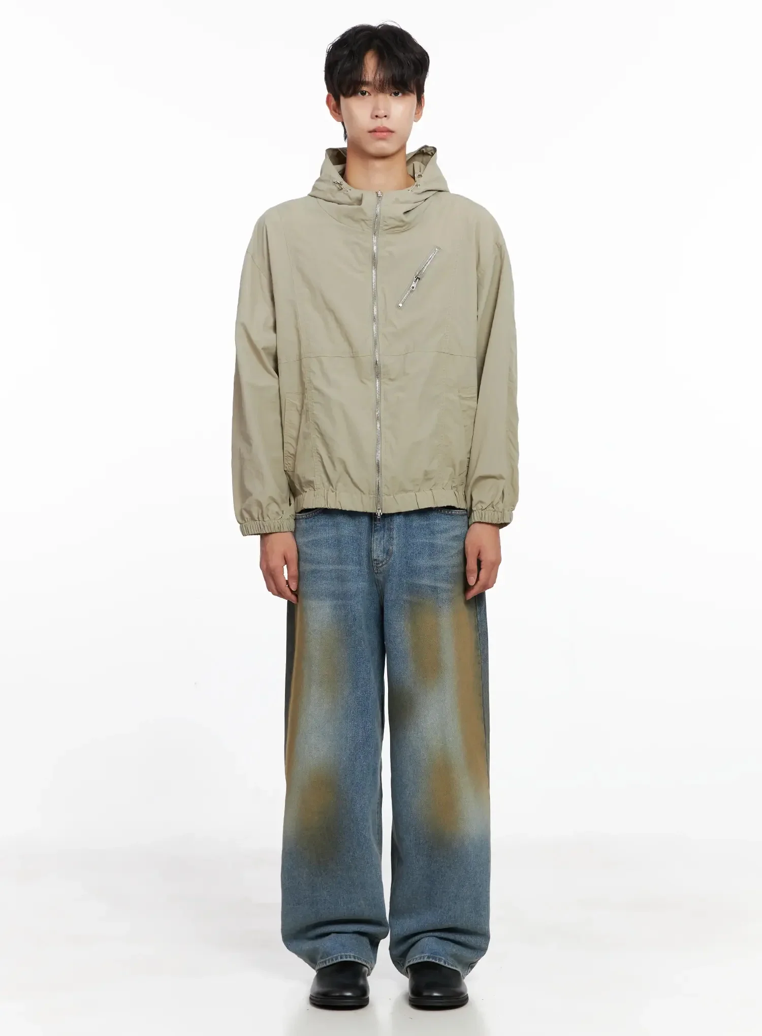 Men's Lightweight Windbreaker IO516 - Image 9