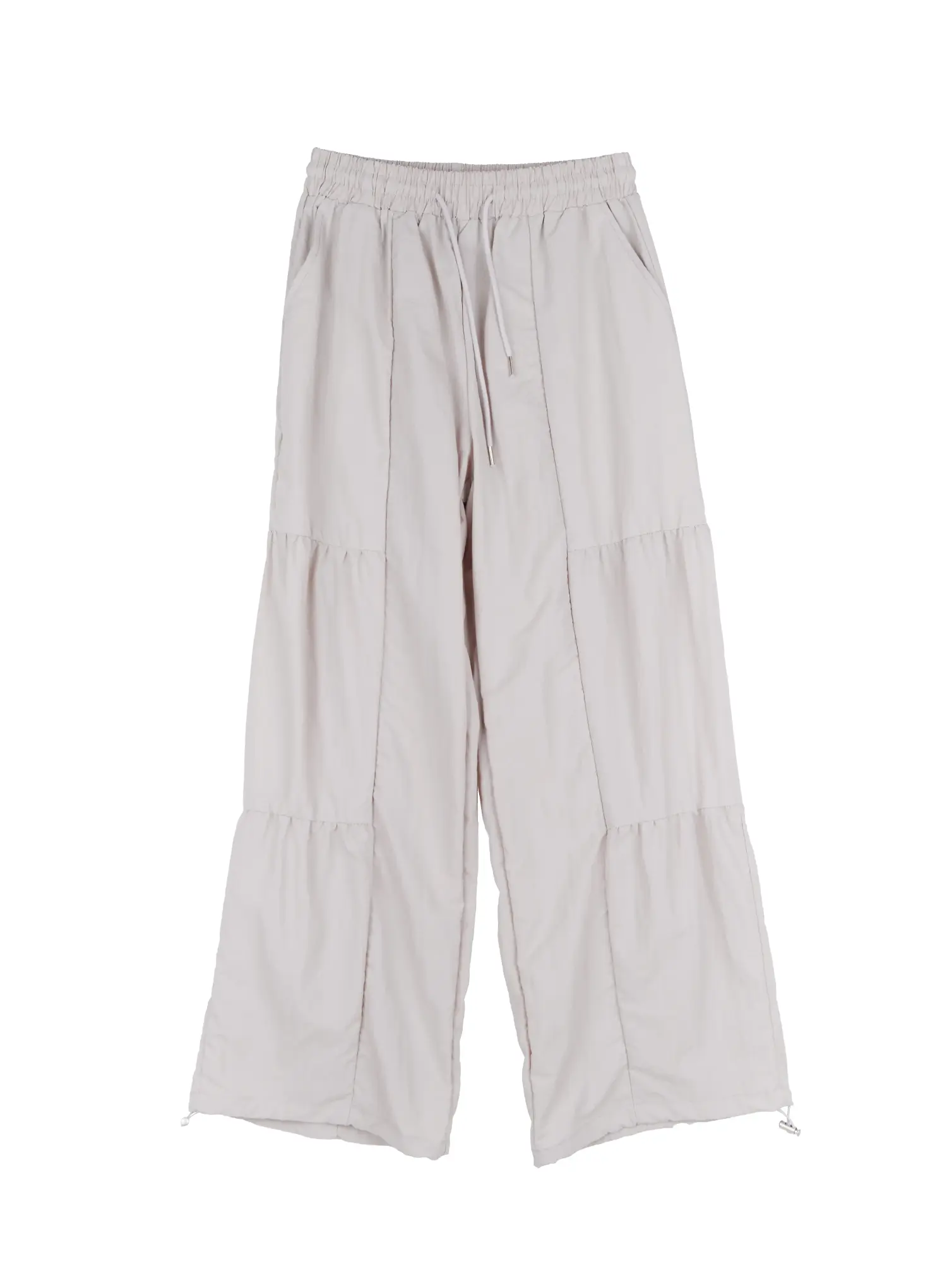 Men's Line Stitch Parachute Pants IS510 - Image 16