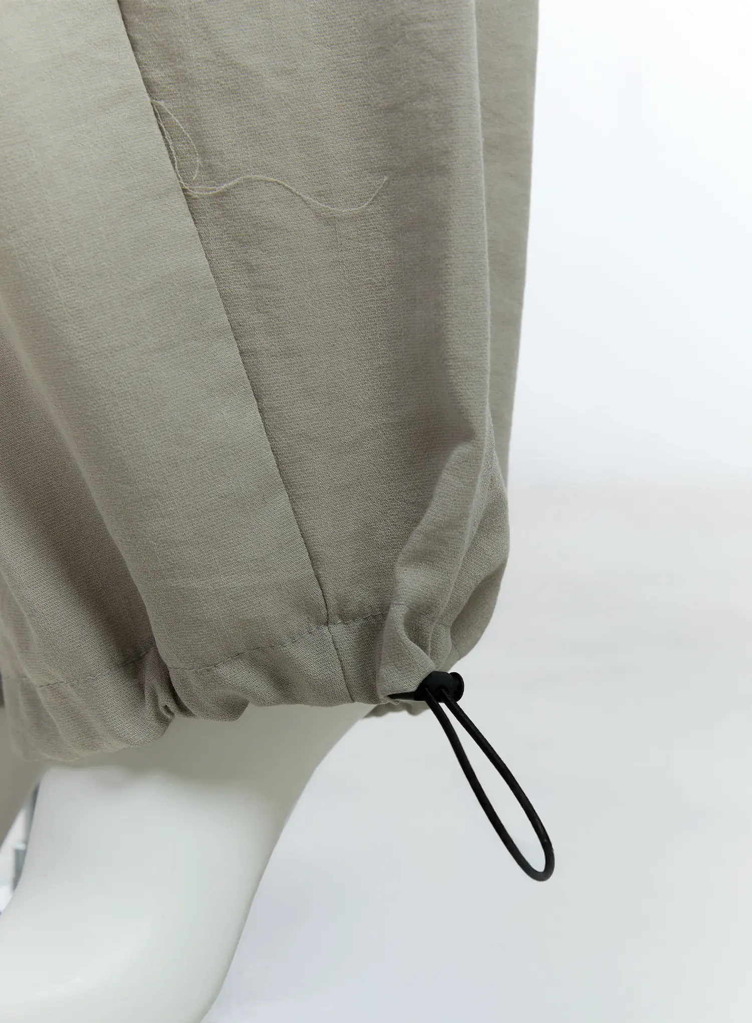 Men's Linen Wide-Leg Buttoned Pants IG512 - Image 5