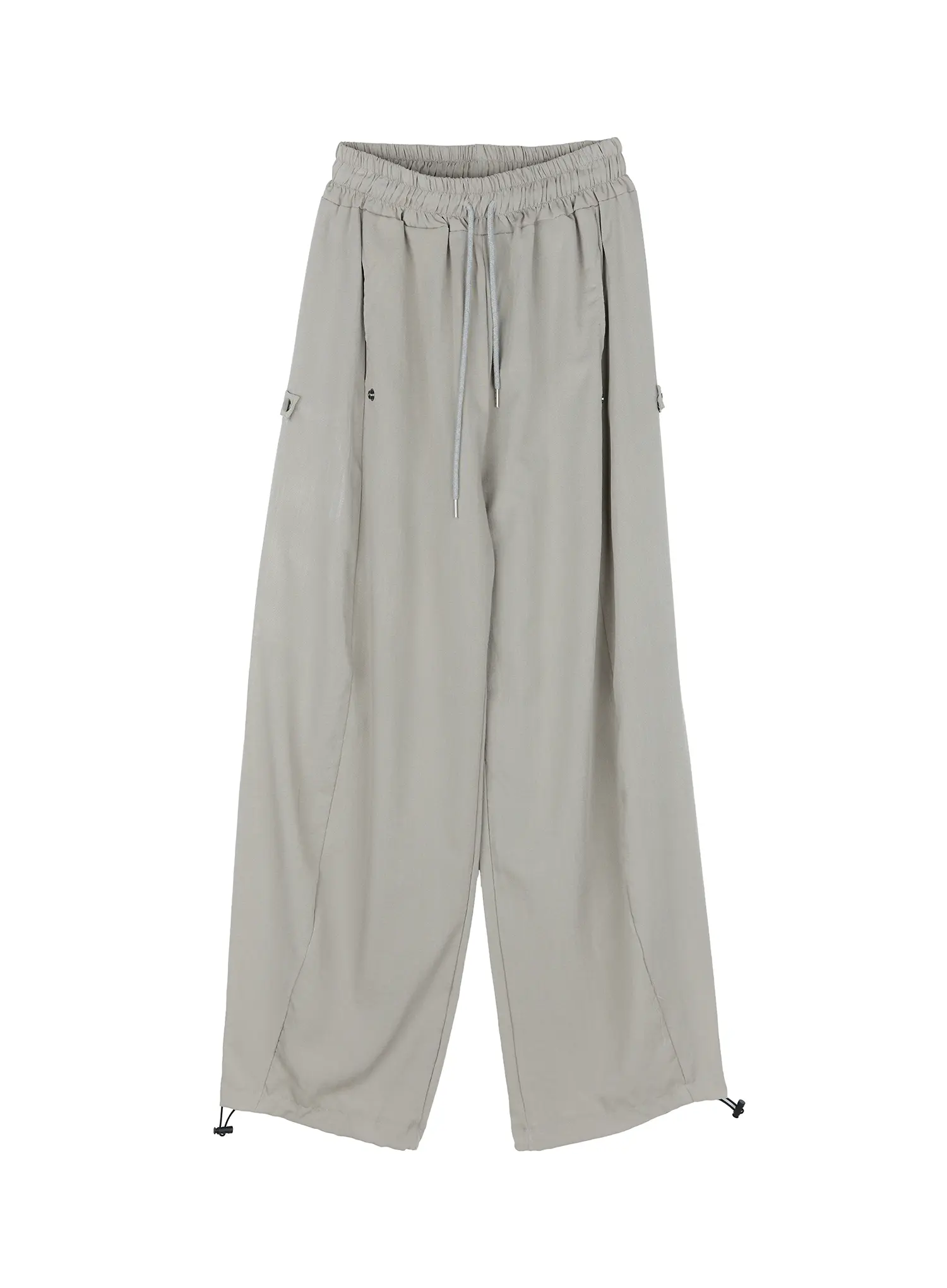 Men's Linen Wide-Leg Buttoned Pants IG512 - Image 8