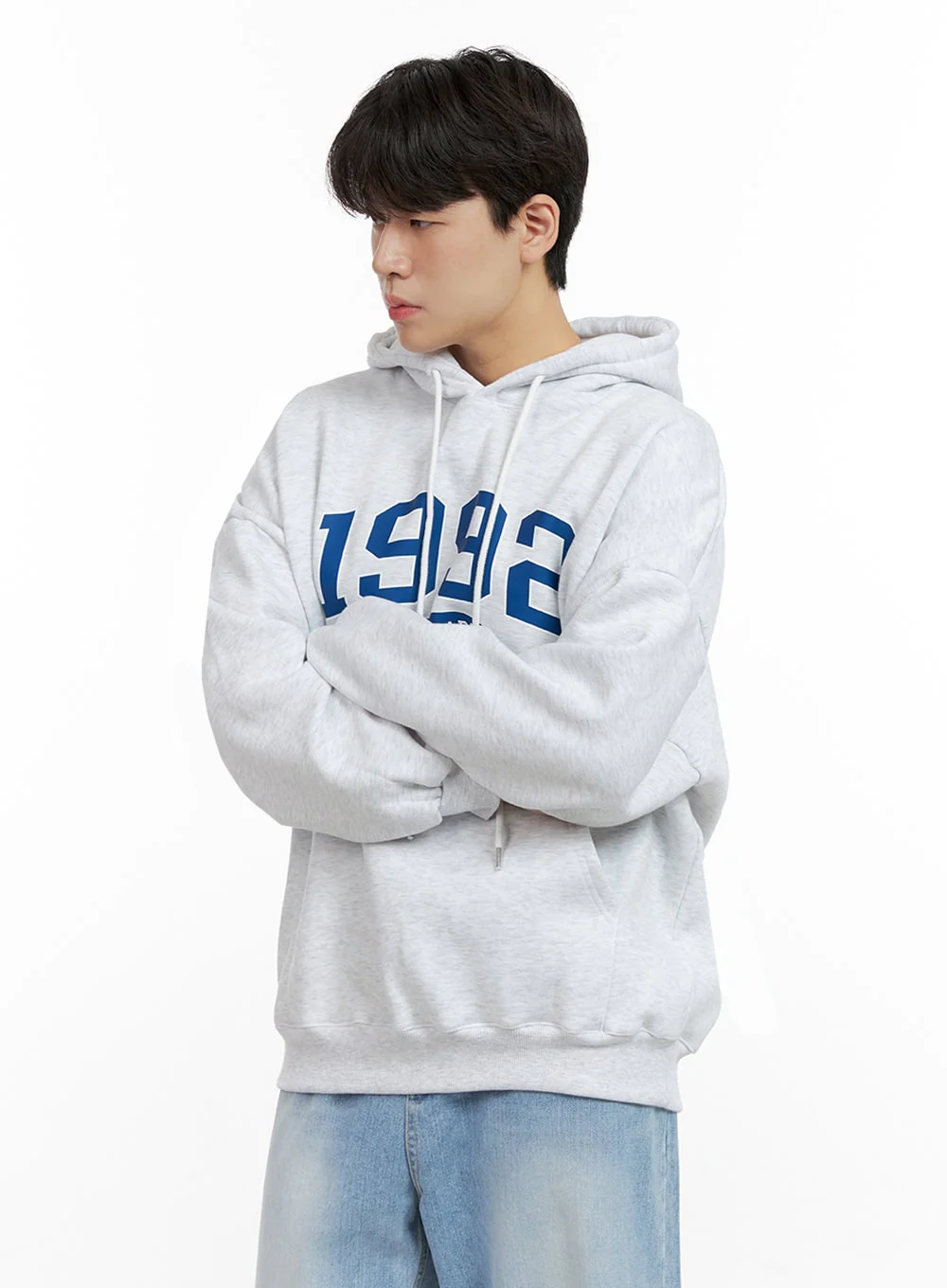 Men's Long Sleeve Hoodie Sweatshirt IN422 - Image 3