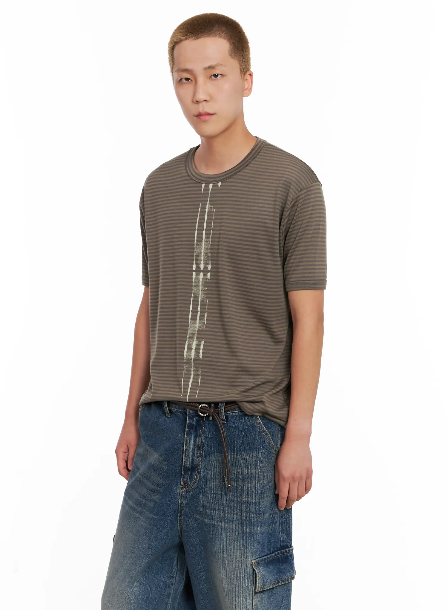 Men's Loop Ring Belt IL518 - Image 7