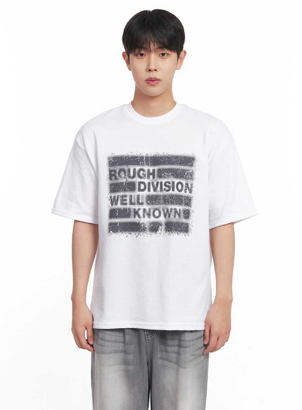 Men's Loose-Fit Graphic T-Shirt IY520 - Image 10