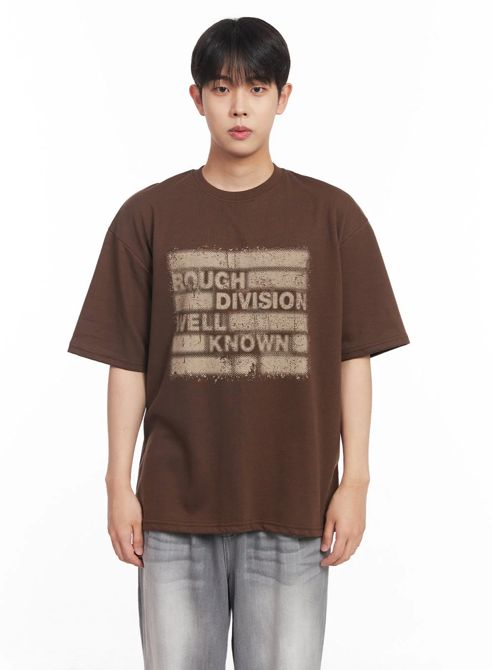 Men's Loose-Fit Graphic T-Shirt IY520 - Image 12
