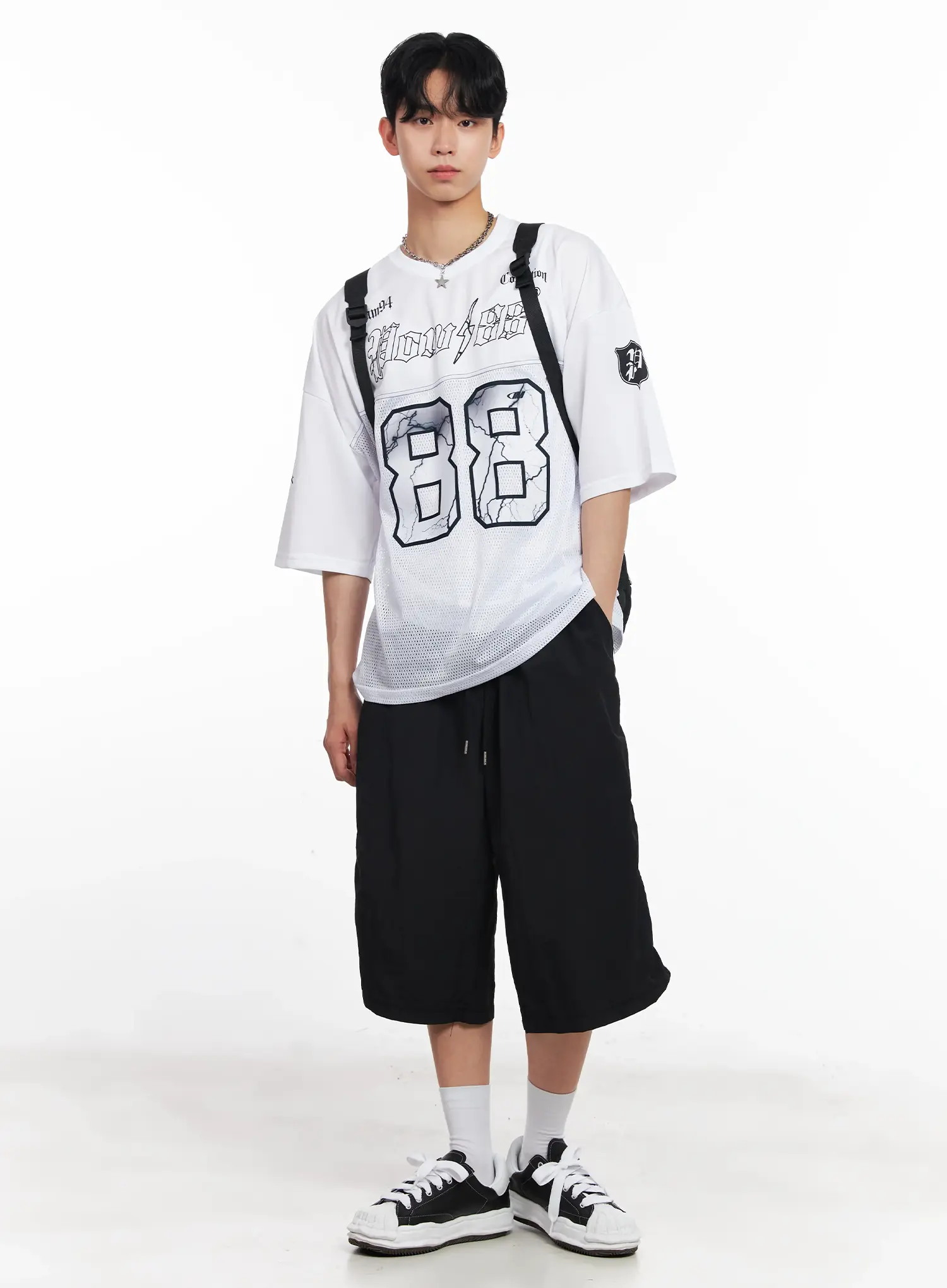 Men's Mesh Graphic Jersey Tee IL501 - Image 12