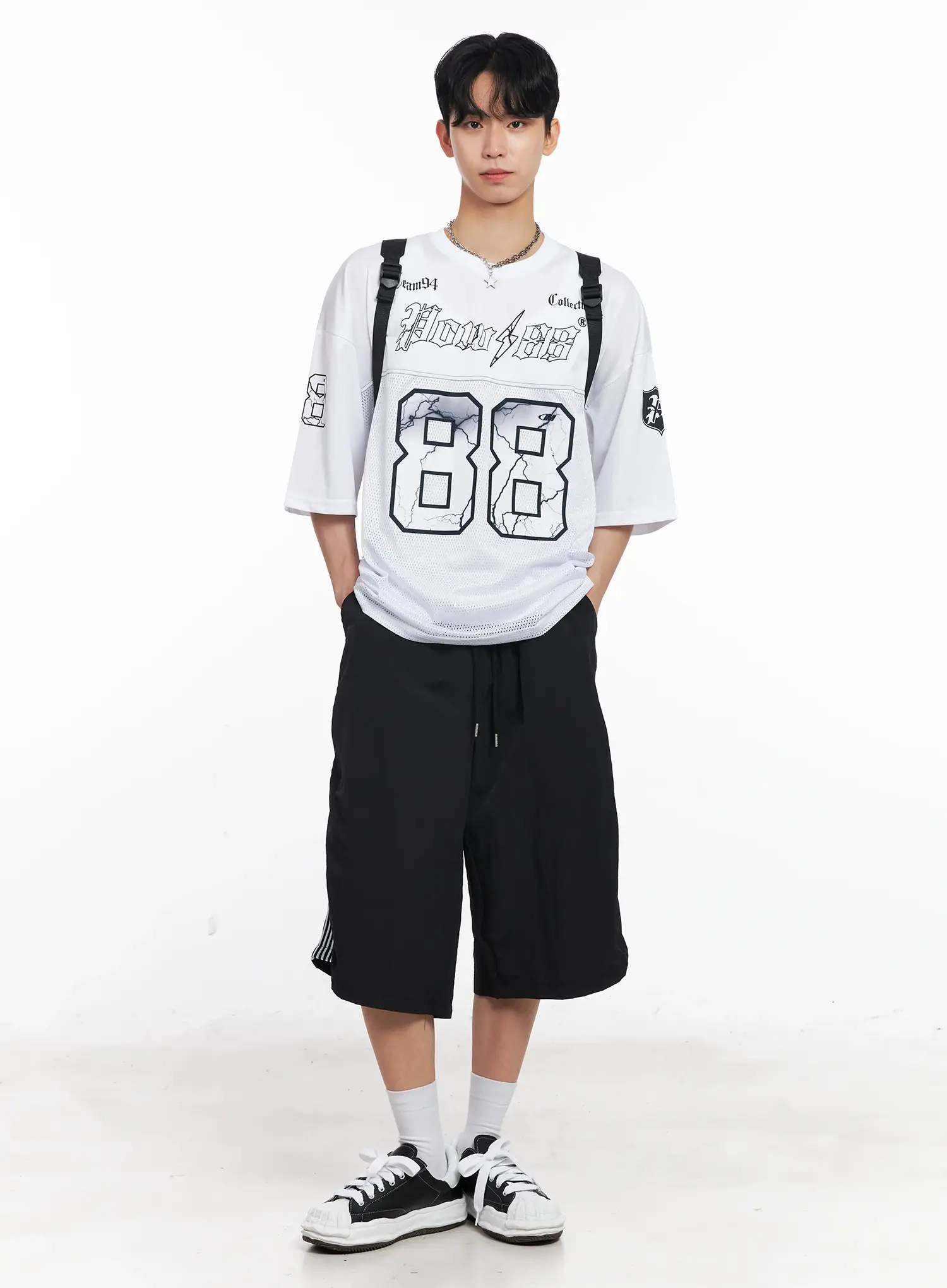 Men's Mesh Graphic Jersey Tee IL501 - Image 14