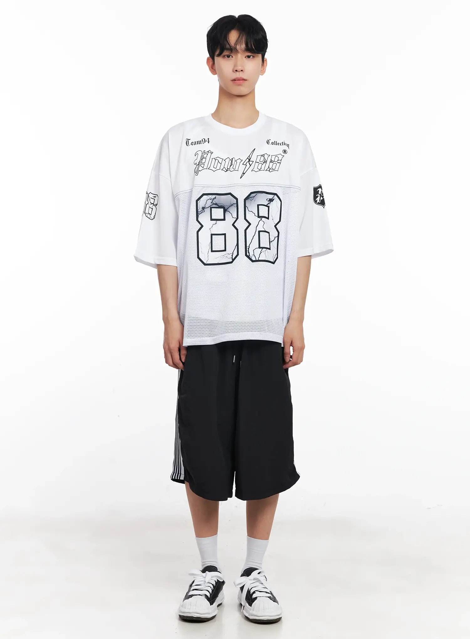 Men's Mesh Graphic Jersey Tee IL501 - Image 3