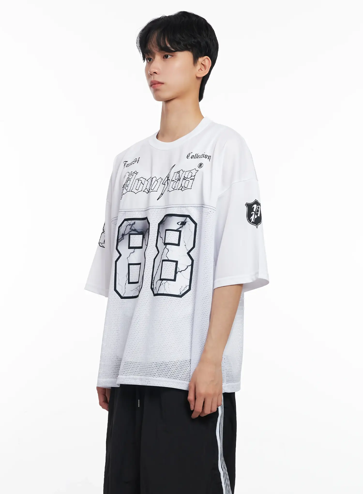 Men's Mesh Graphic Jersey Tee IL501 - Image 4