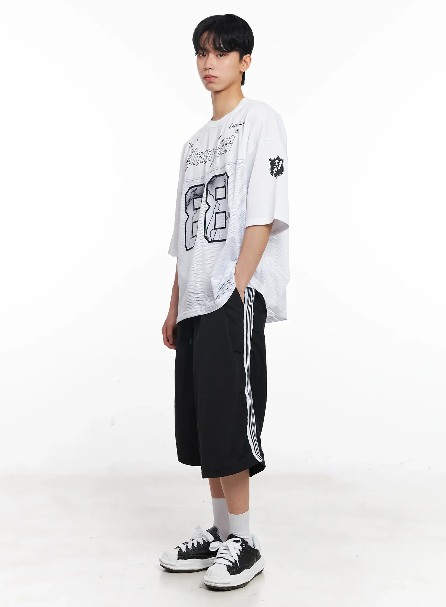 Men's Mesh Graphic Jersey Tee IL501 - Image 9