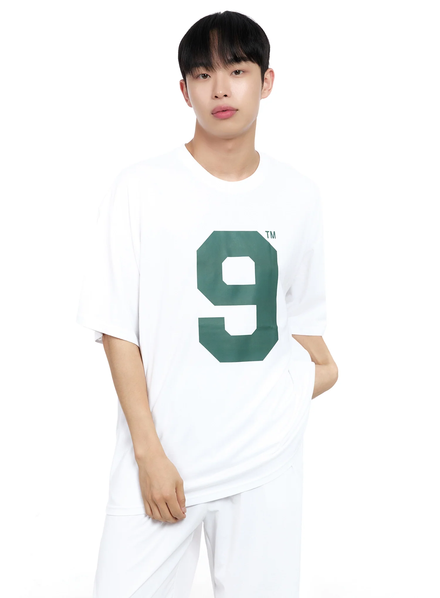 Men's No.9 Graphic Tee IG520 - Image 12