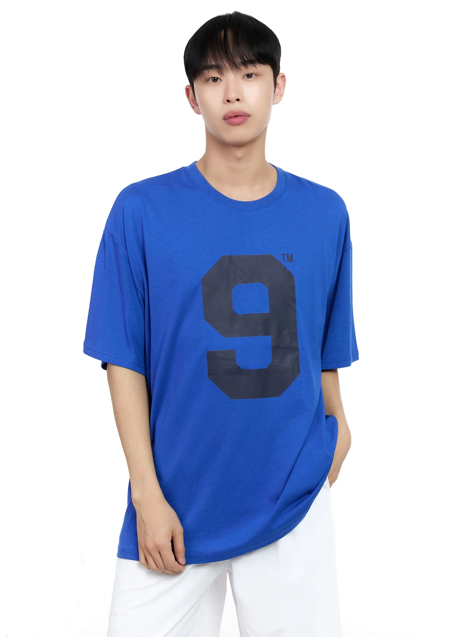 Men's No.9 Graphic Tee IG520 - Image 7