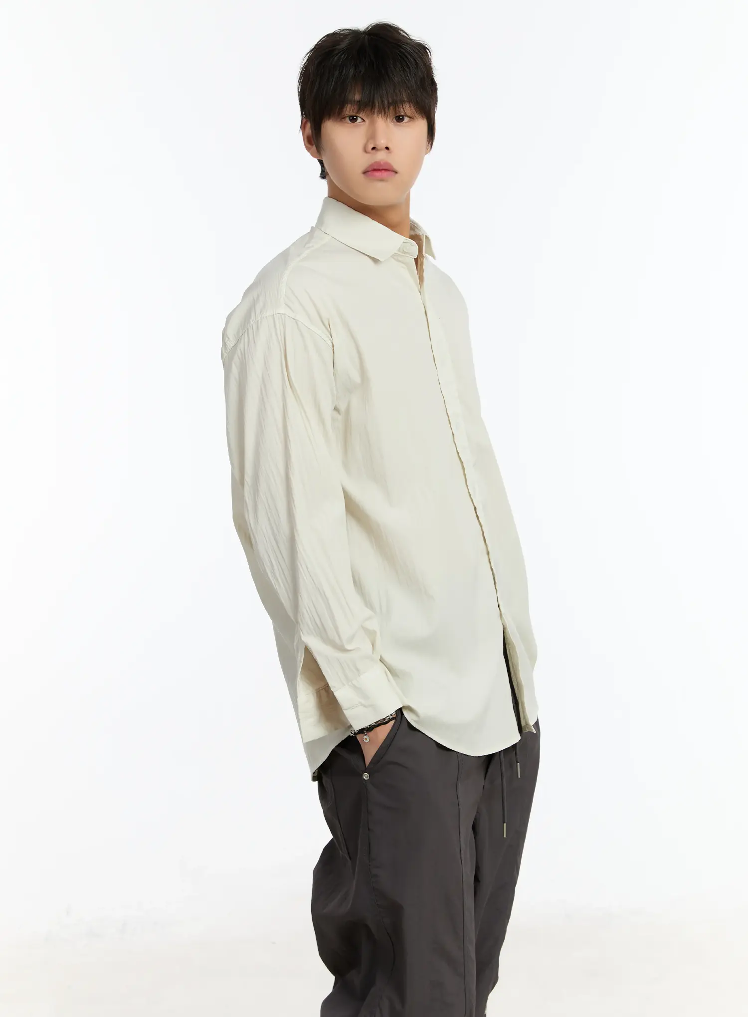 Men's Nylon Shirt IM503 - Image 2