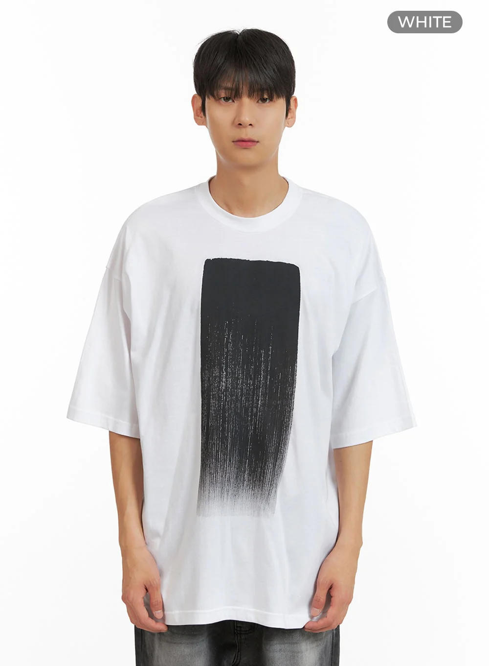Men's Oversized Graphic T-Shirt IU418 - Image 11