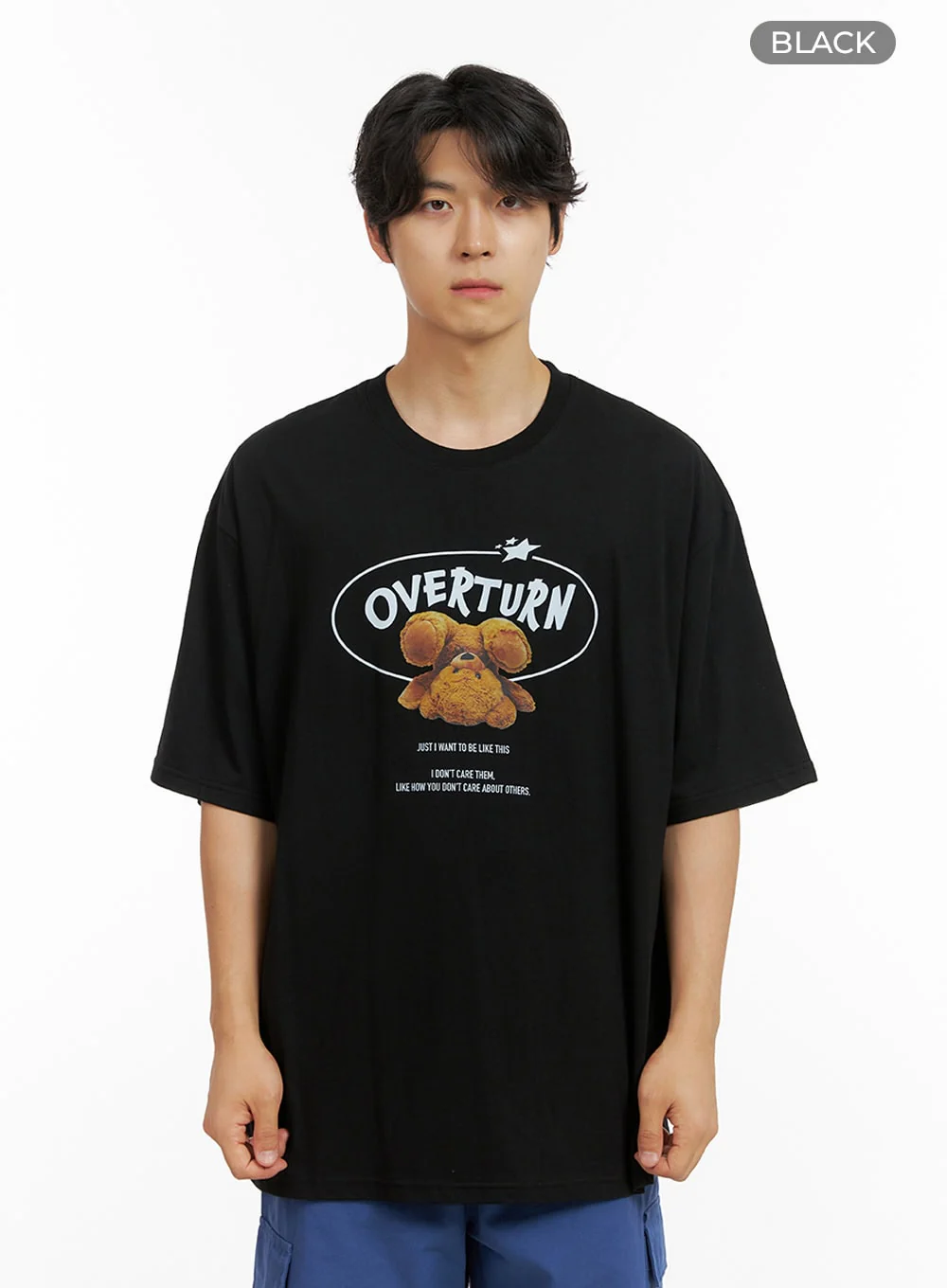 Men's Overturn Graphic T-Shirt IG409 - Image 11