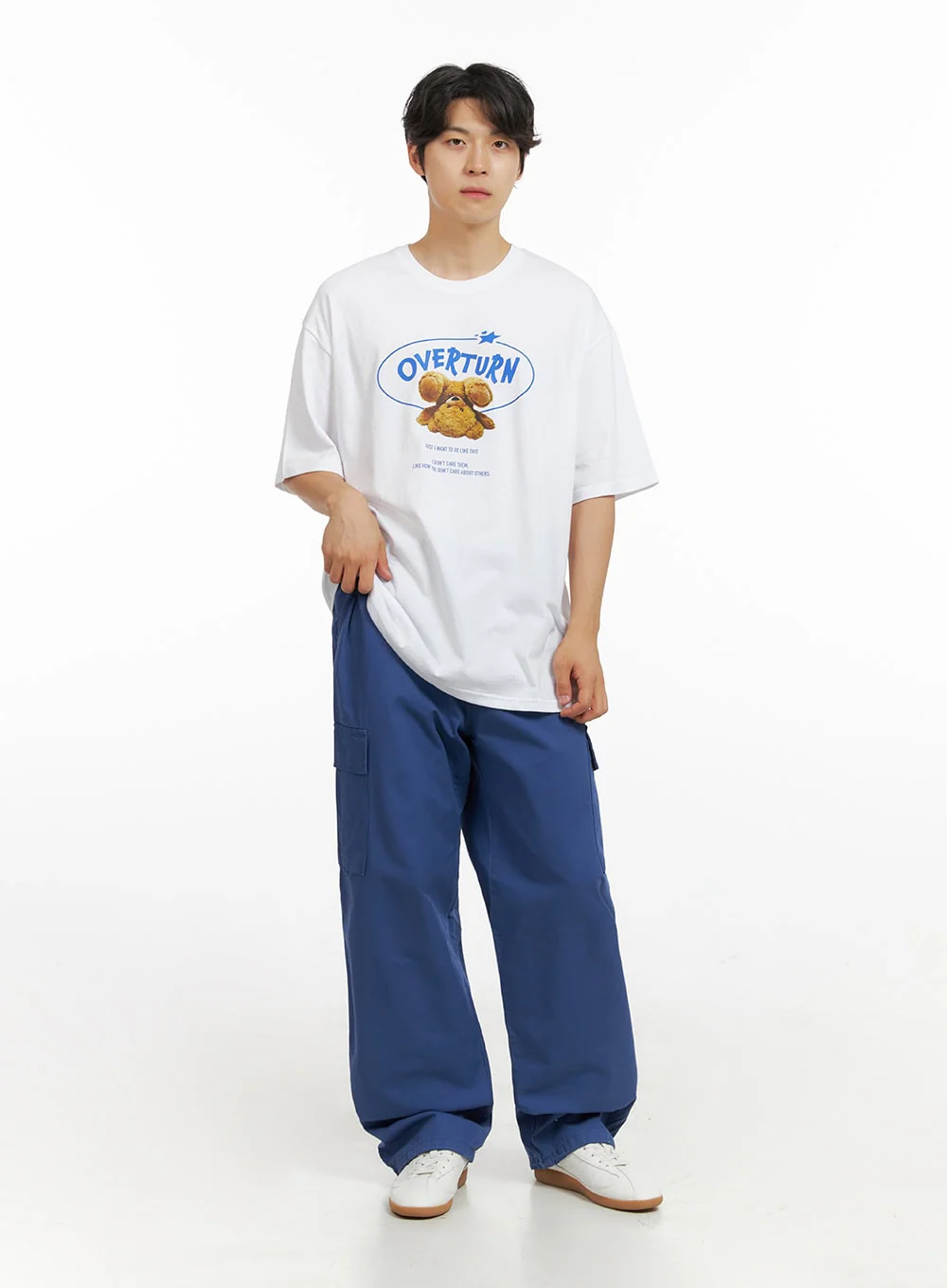 Men's Overturn Graphic T-Shirt IG409 - Image 2