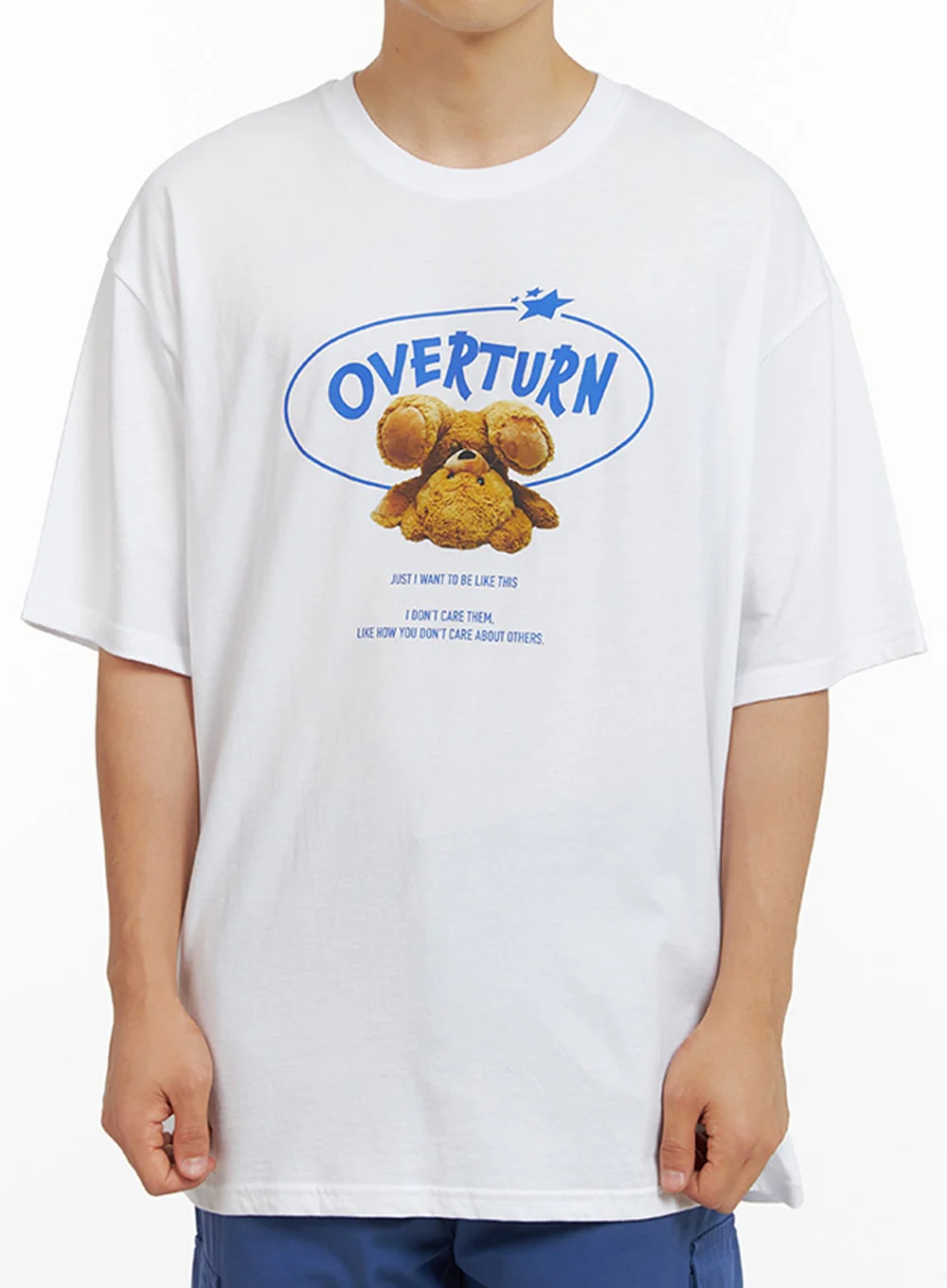 Men's Overturn Graphic T-Shirt IG409 - Image 3
