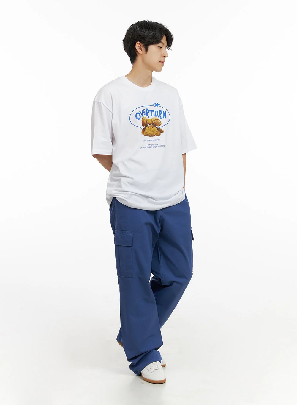 Men's Overturn Graphic T-Shirt IG409 - Image 6