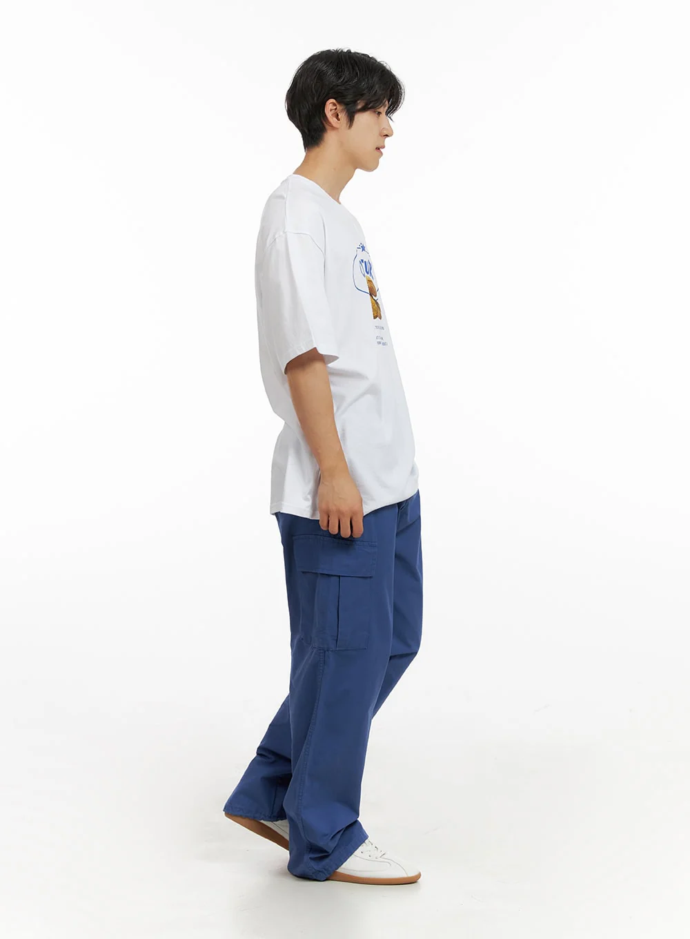 Men's Overturn Graphic T-Shirt IG409 - Image 7