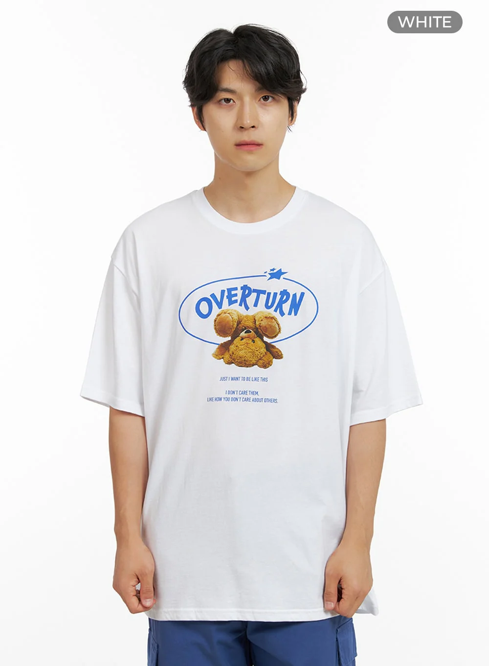 Men's Overturn Graphic T-Shirt IG409 - Image 9