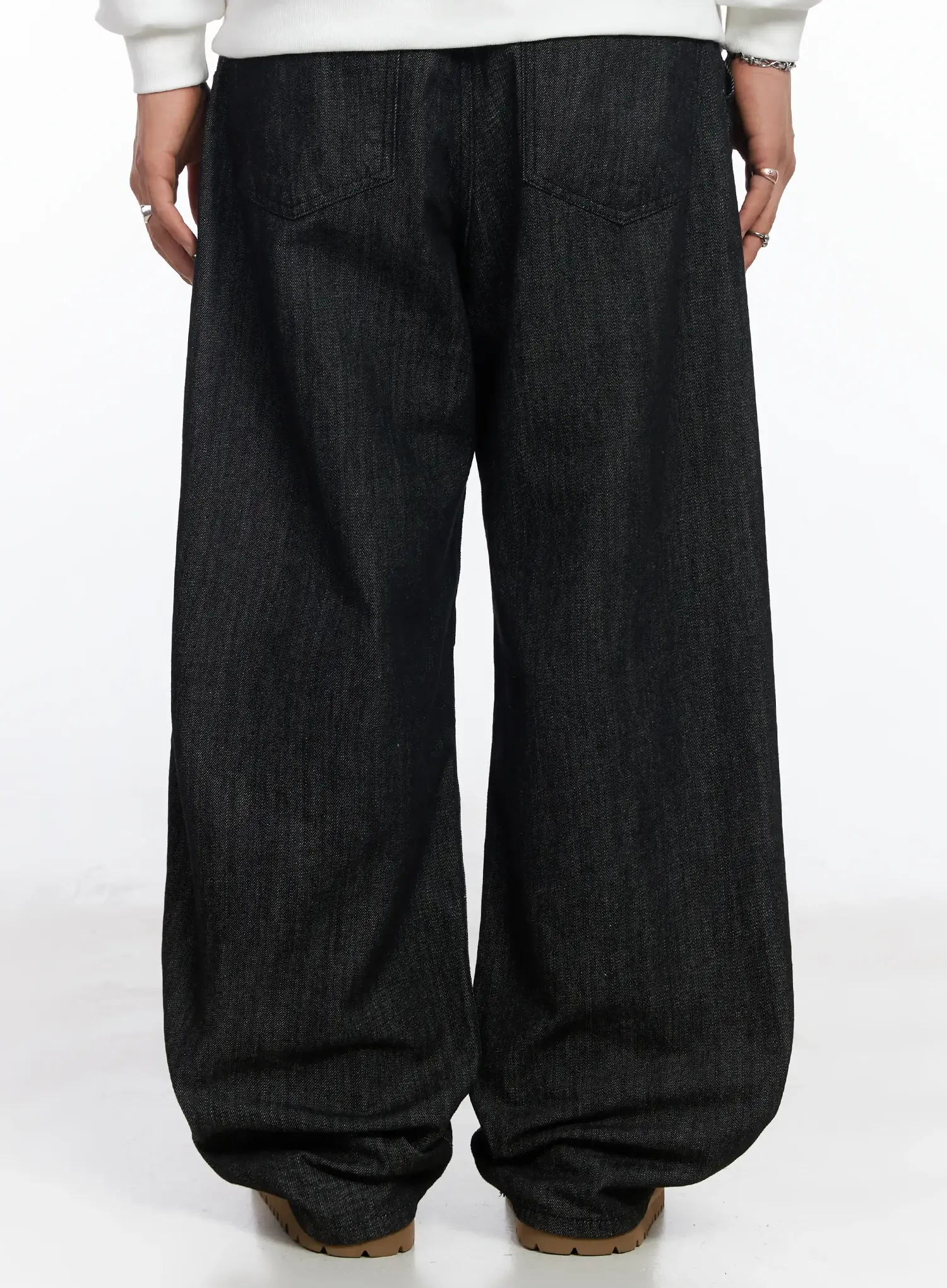 Men's Pintuck Curved Fit Jeans IJ527 - Image 7