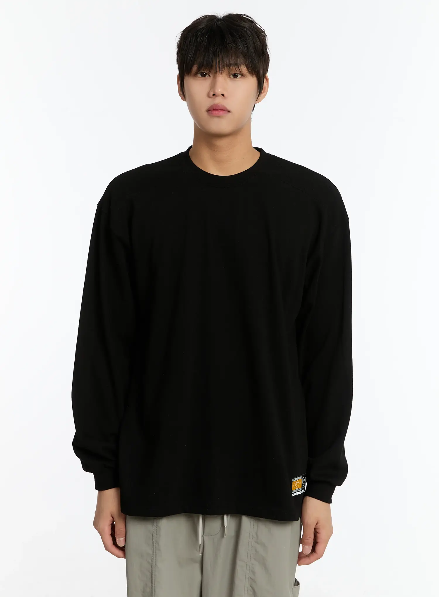 Men's Pintuck Long Sleeve Tee IM503 - Image 12