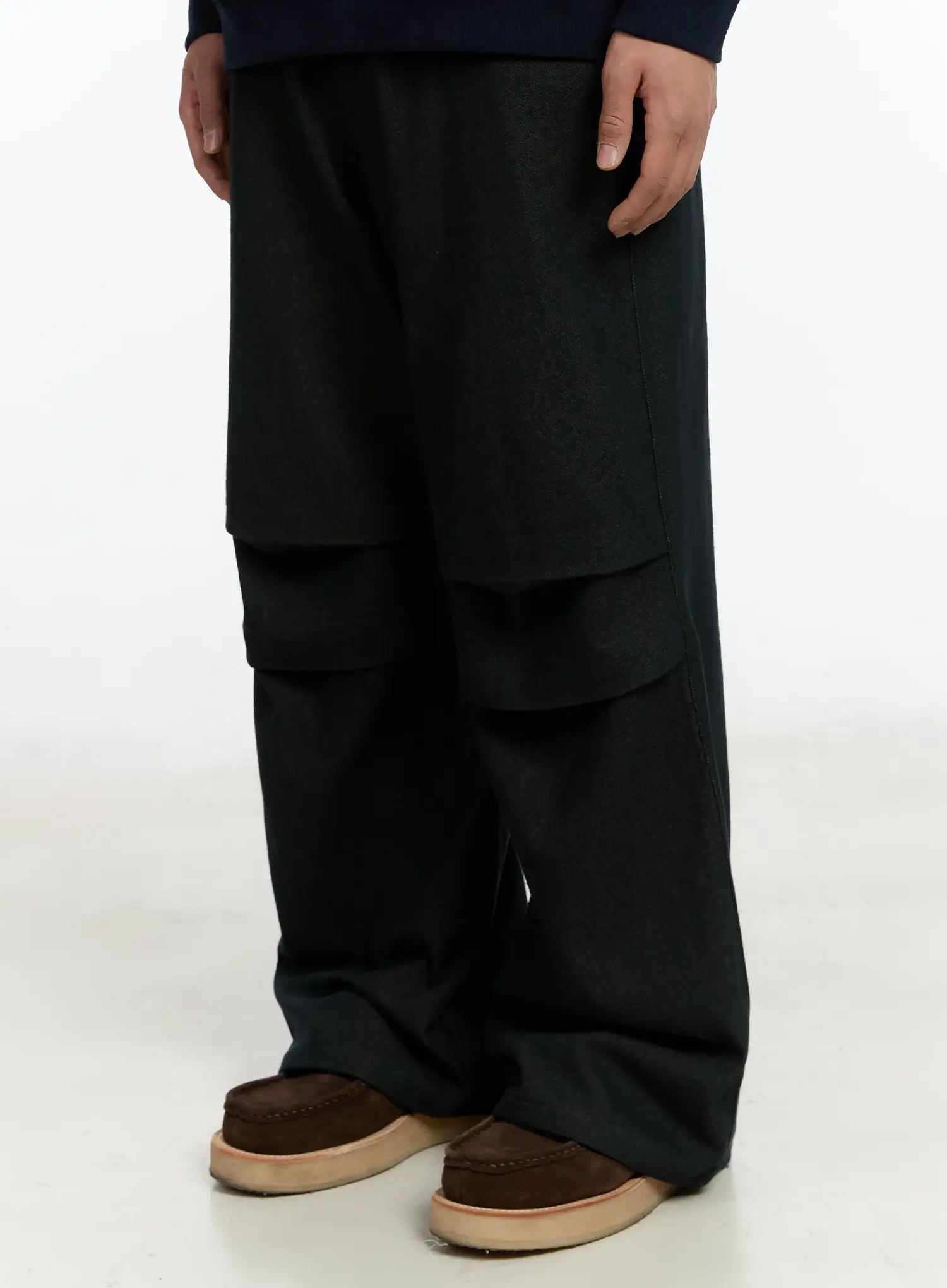 Men's Pintuck Parachute Jeans IM503 - Image 4