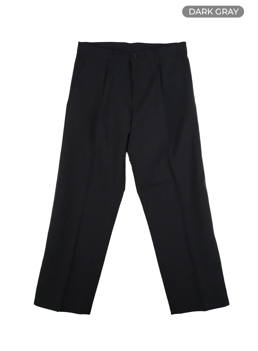 Men's Pintuck Wide Fit Trousers IA402 - Image 10